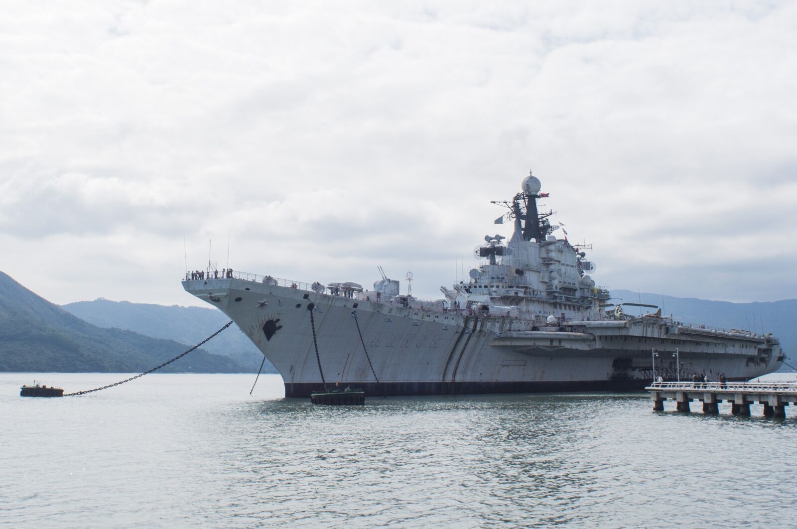 Nikon D90 sample photo. Aircraft carrier, retired former photography