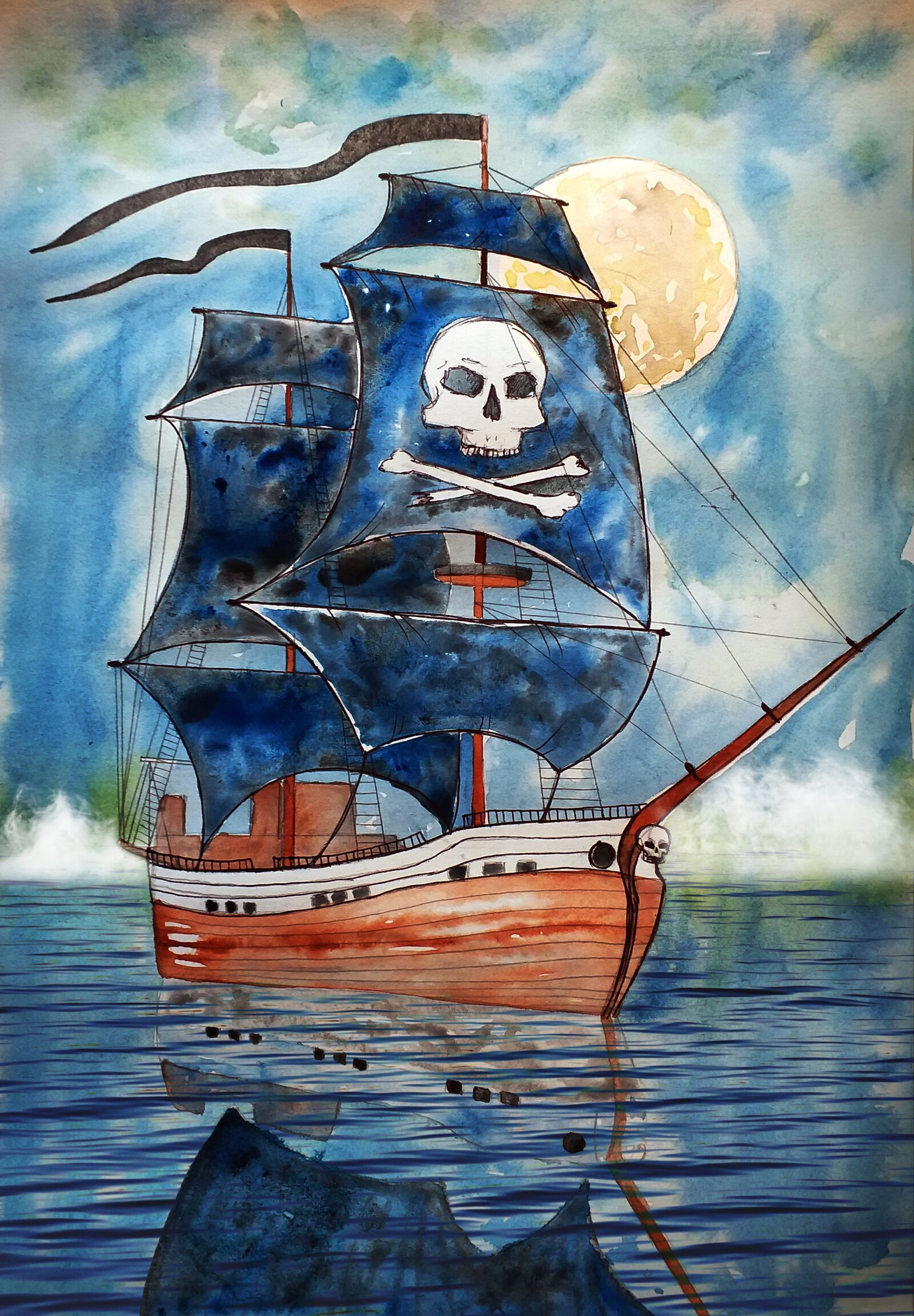 Samsung Galaxy J4+ sample photo. Pirates of the, pirate photography