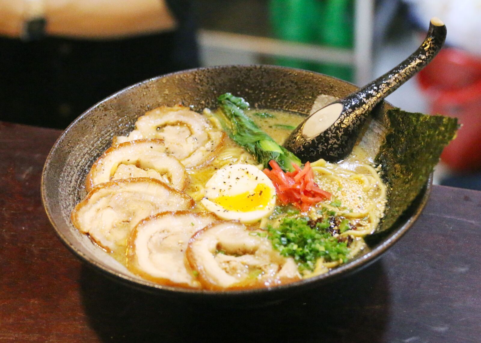 Canon EOS 70D sample photo. Bars ramen in saigon photography
