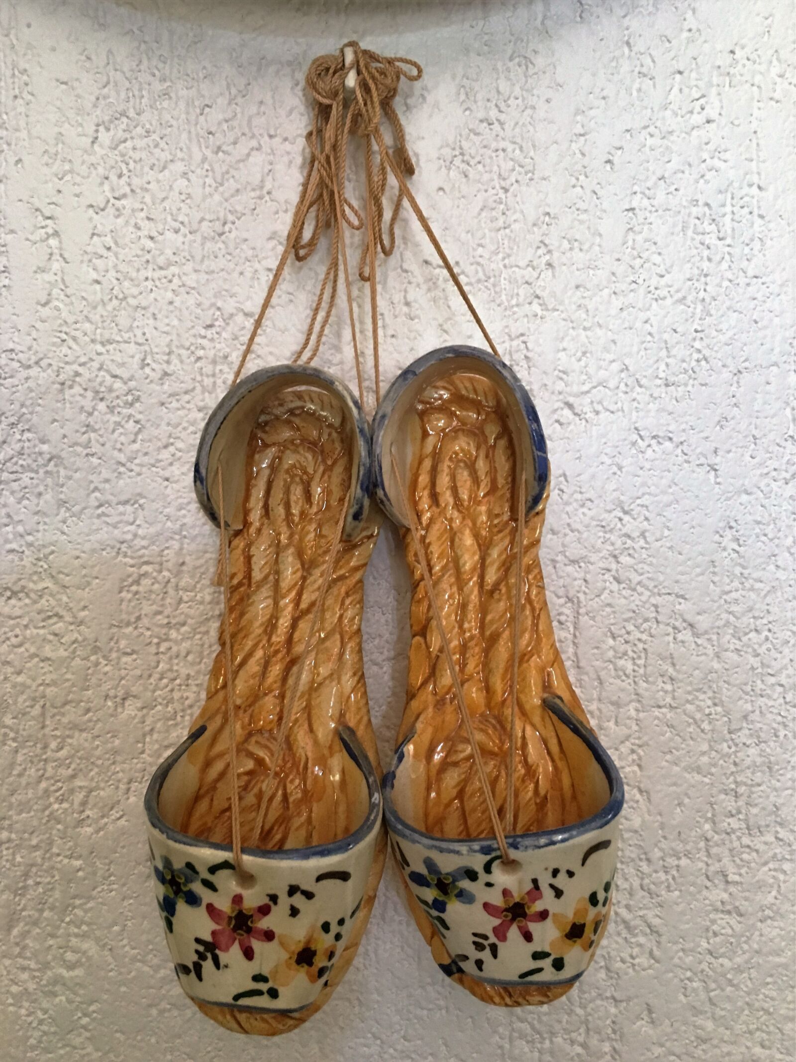Apple iPhone 6s sample photo. Espadrilles, ceramic, dangler photography