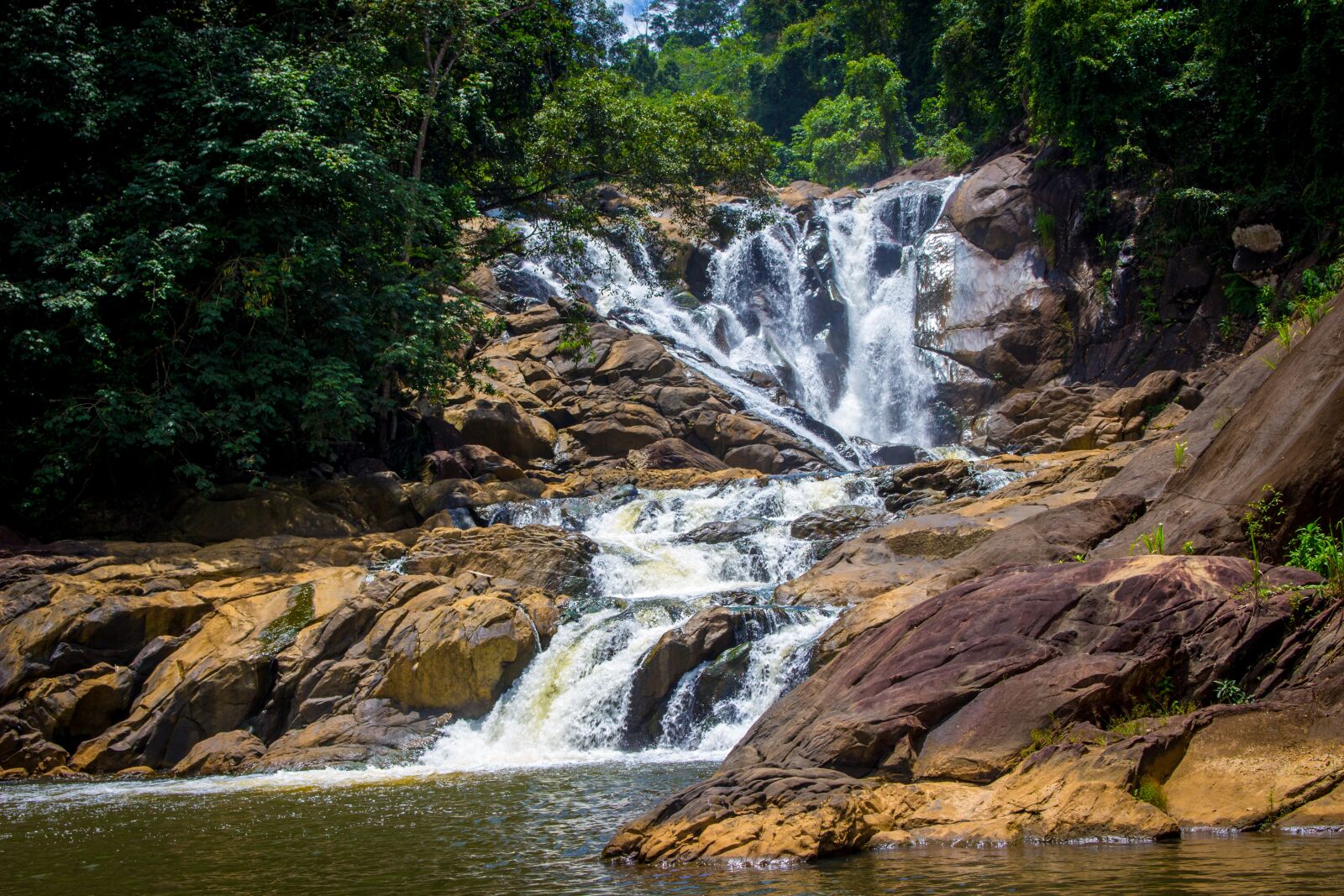 Canon EOS 100D (EOS Rebel SL1 / EOS Kiss X7) sample photo. Water fall, waterfall, water photography