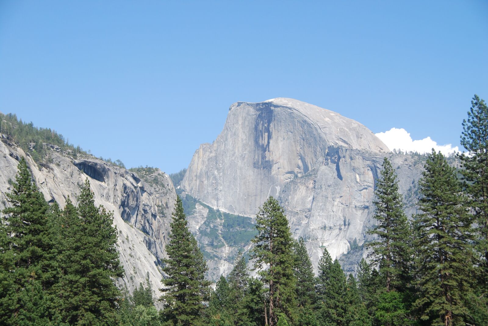 Nikon D60 sample photo. Yosemite, half dome, national photography