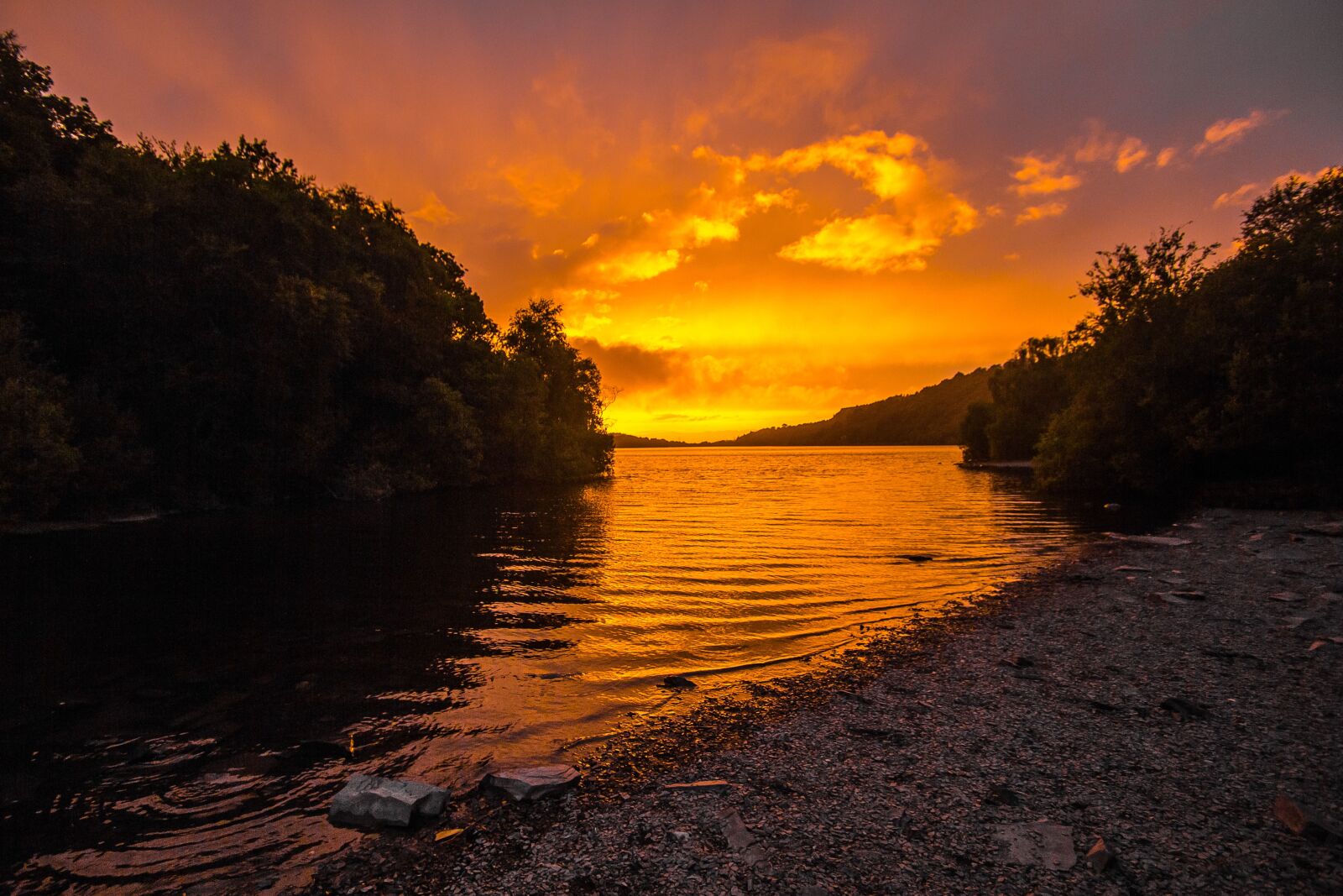 Canon EOS 60D sample photo. Sunset, lake, twilight snowdonia photography