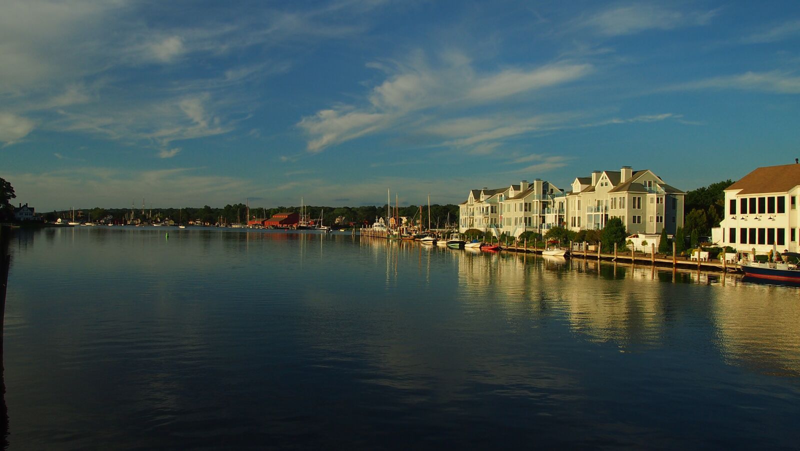 Olympus PEN E-PL3 sample photo. Mystic, usa, sunset photography