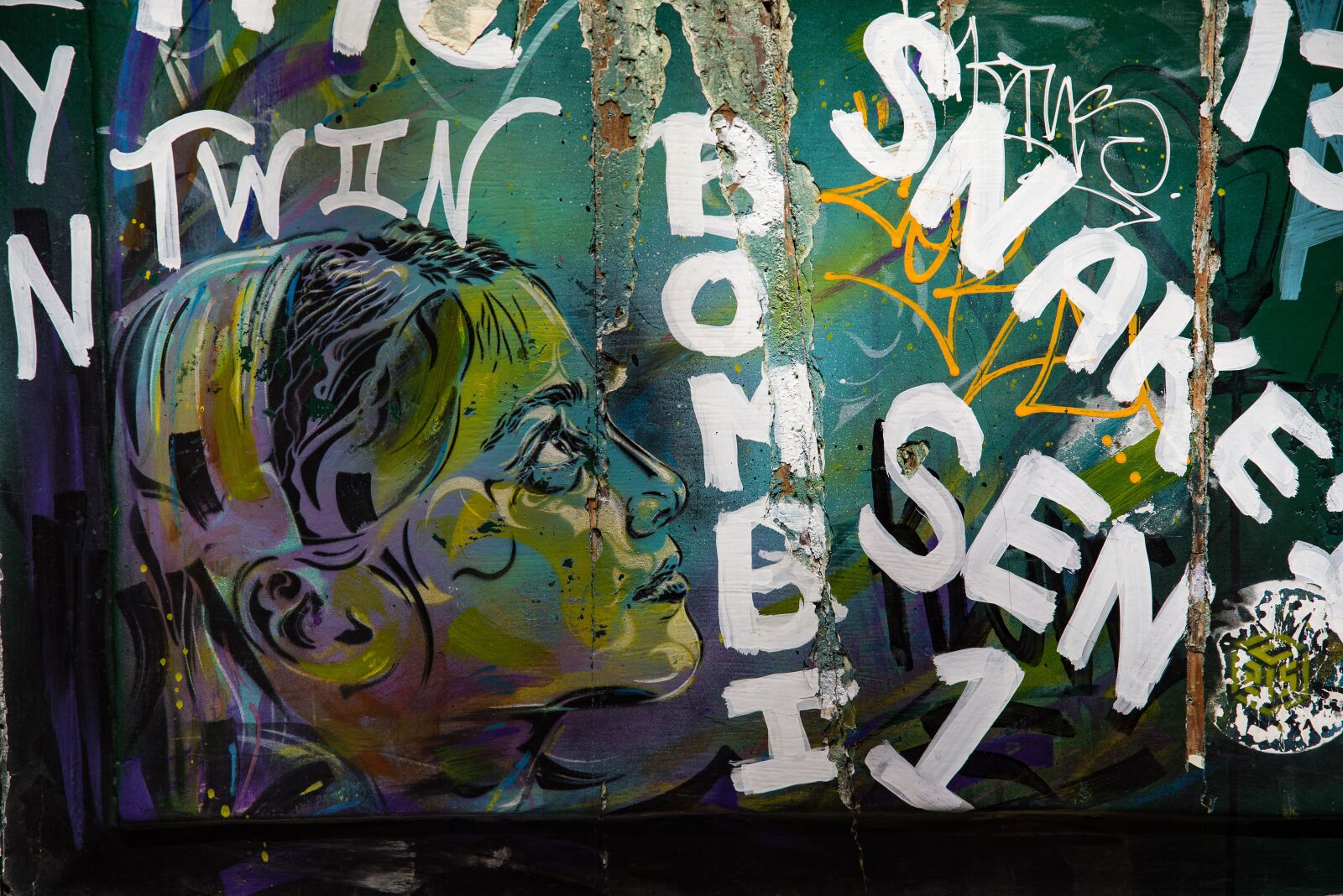 Pentax K-1 Mark II sample photo. Graffiti, tag, paint photography