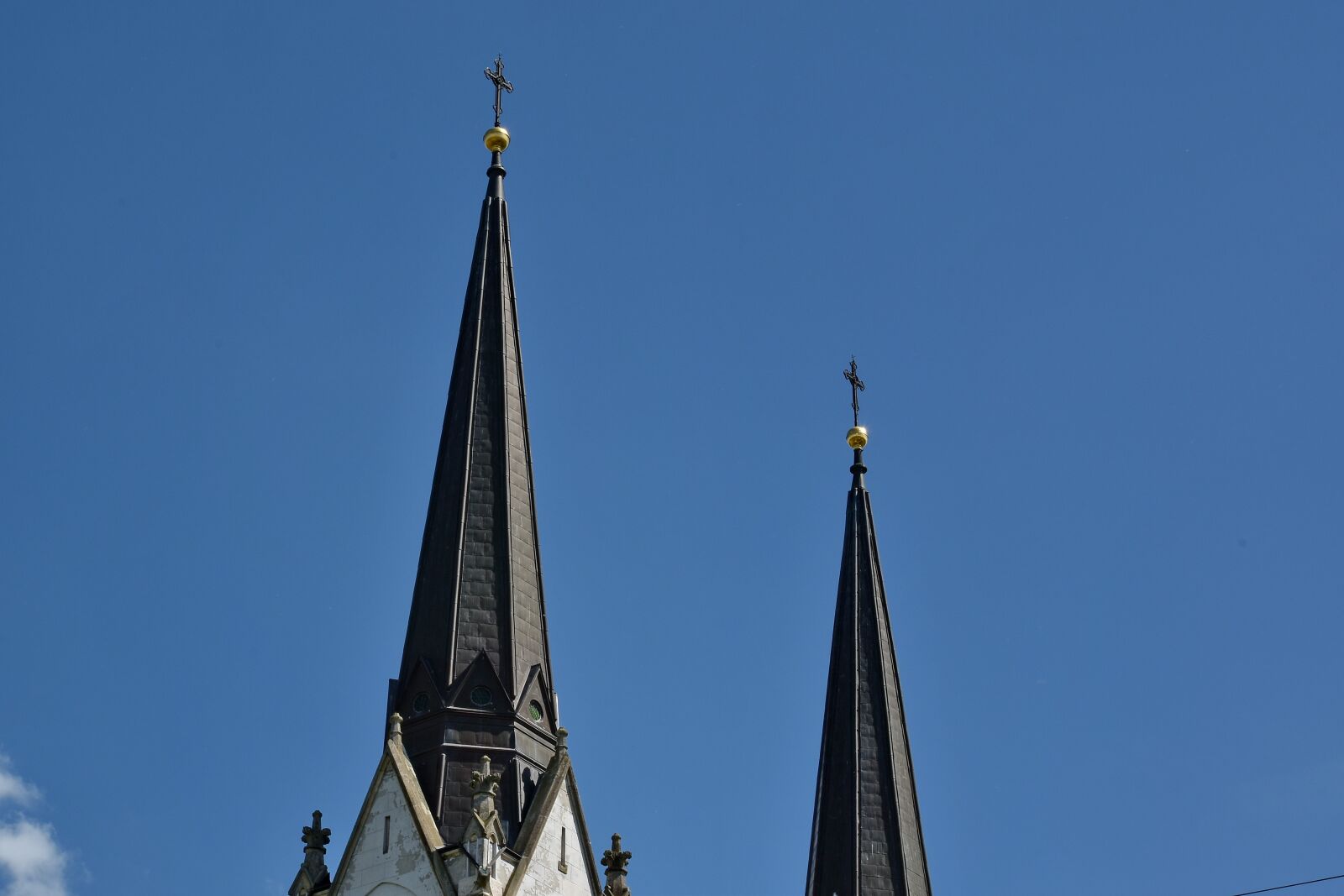 Nikon D5500 sample photo. Church tower, gothic, urban photography