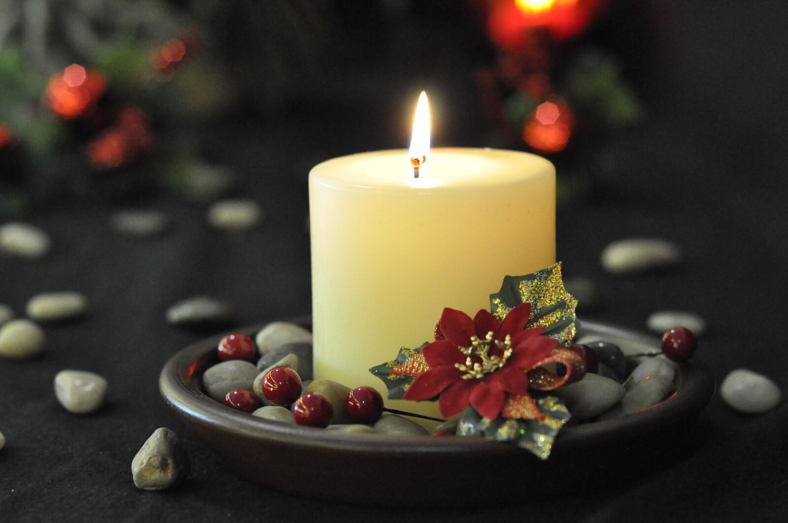 Nikon D90 sample photo. Candle, candle light, new photography
