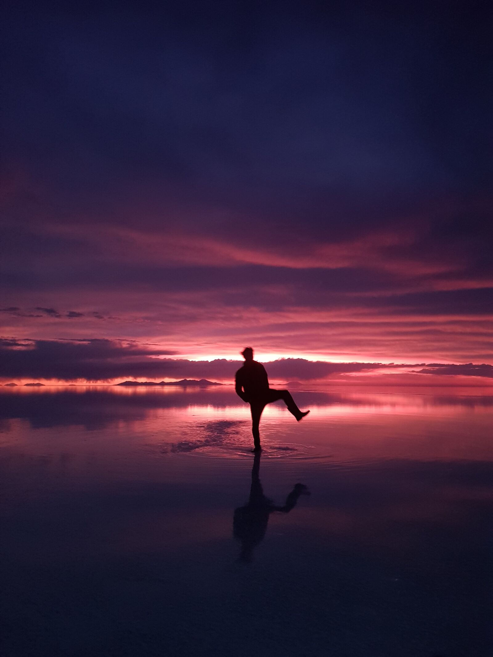 Samsung Galaxy S8+ sample photo. Uyuni, sunset, korean photography