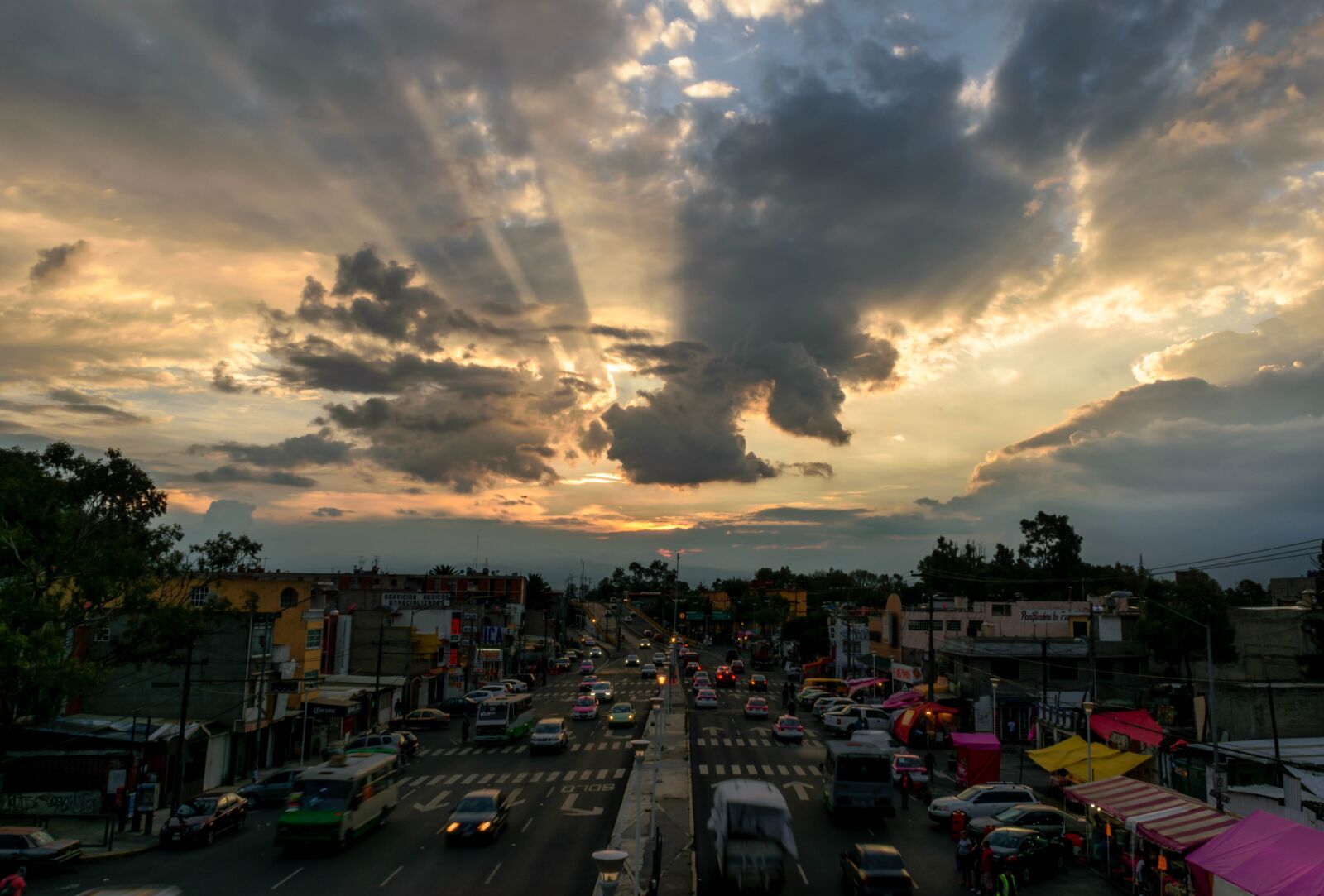 Nikon D5300 sample photo. Sunset, city, cdmx photography