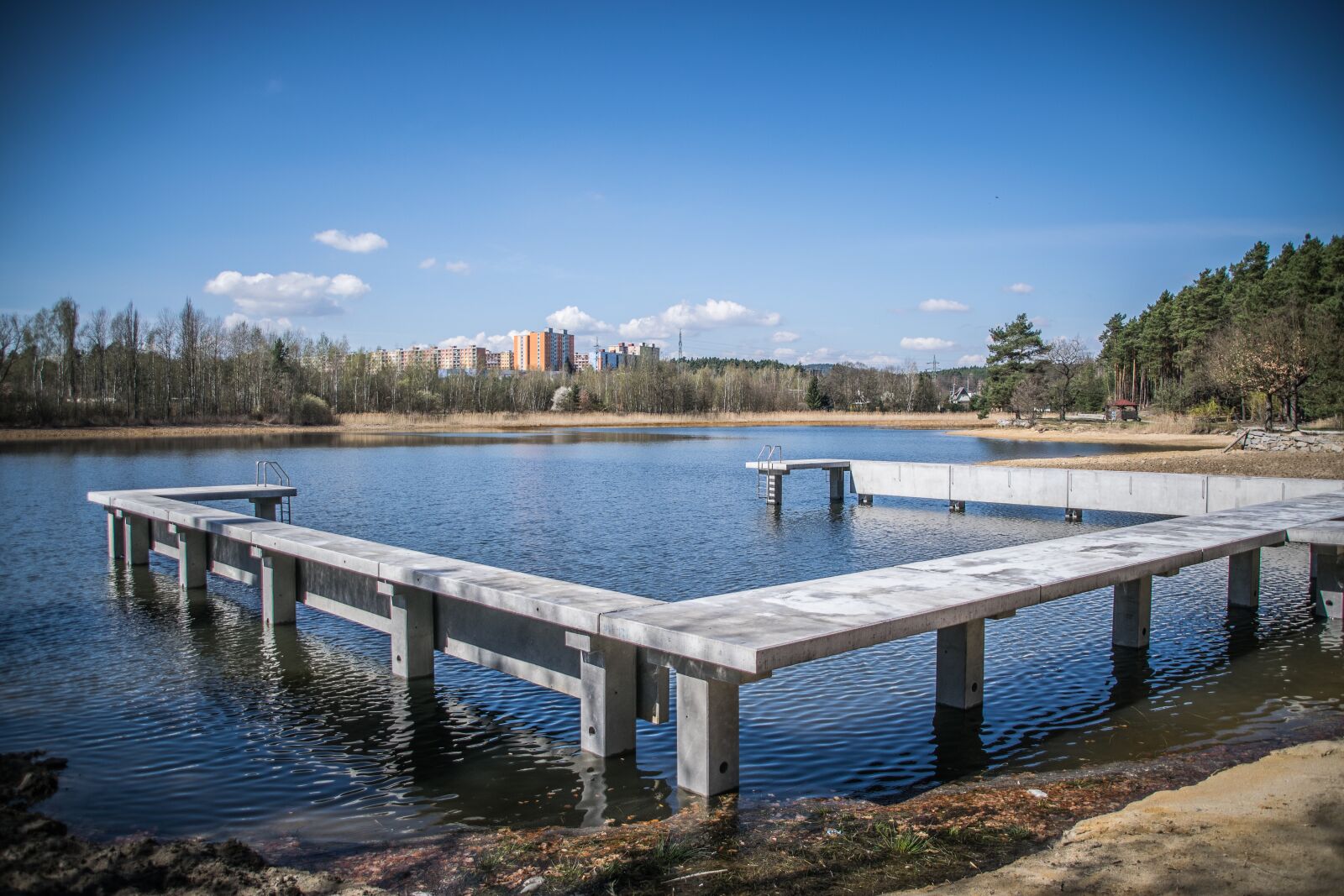 Nikon D5300 sample photo. Lake, pier, water photography