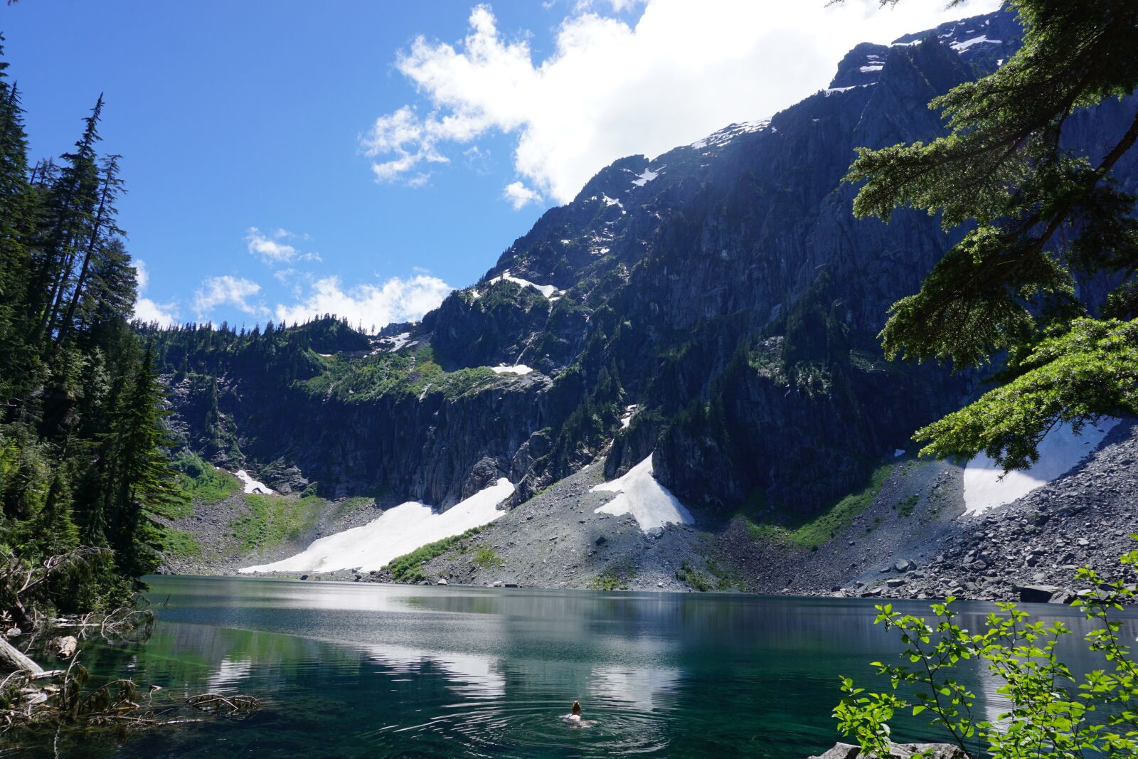 Sony a6000 sample photo. Mountain, lake, seattle photography