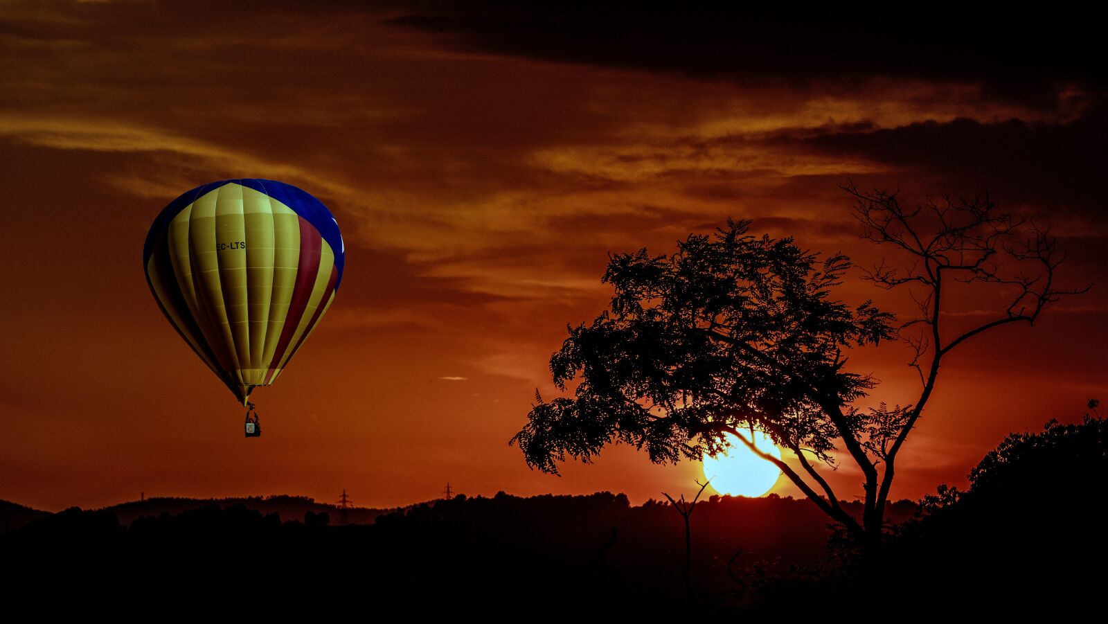 Sony a6000 sample photo. Landscape, hot air balloon photography