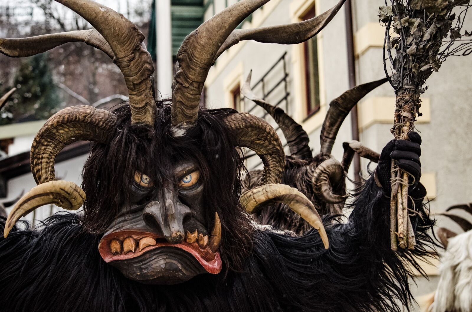 Nikon D5100 sample photo. Pacer, schiachpercht, perchten procession photography