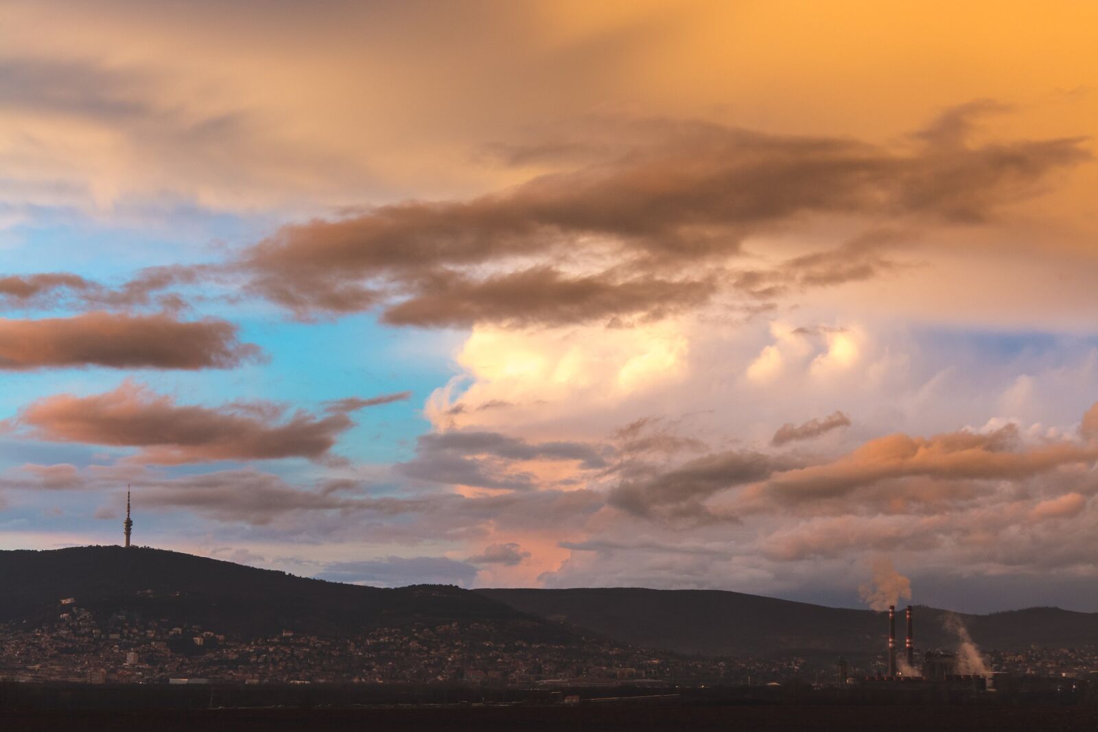 Nikon D7100 sample photo. Storm, blue, clouds photography