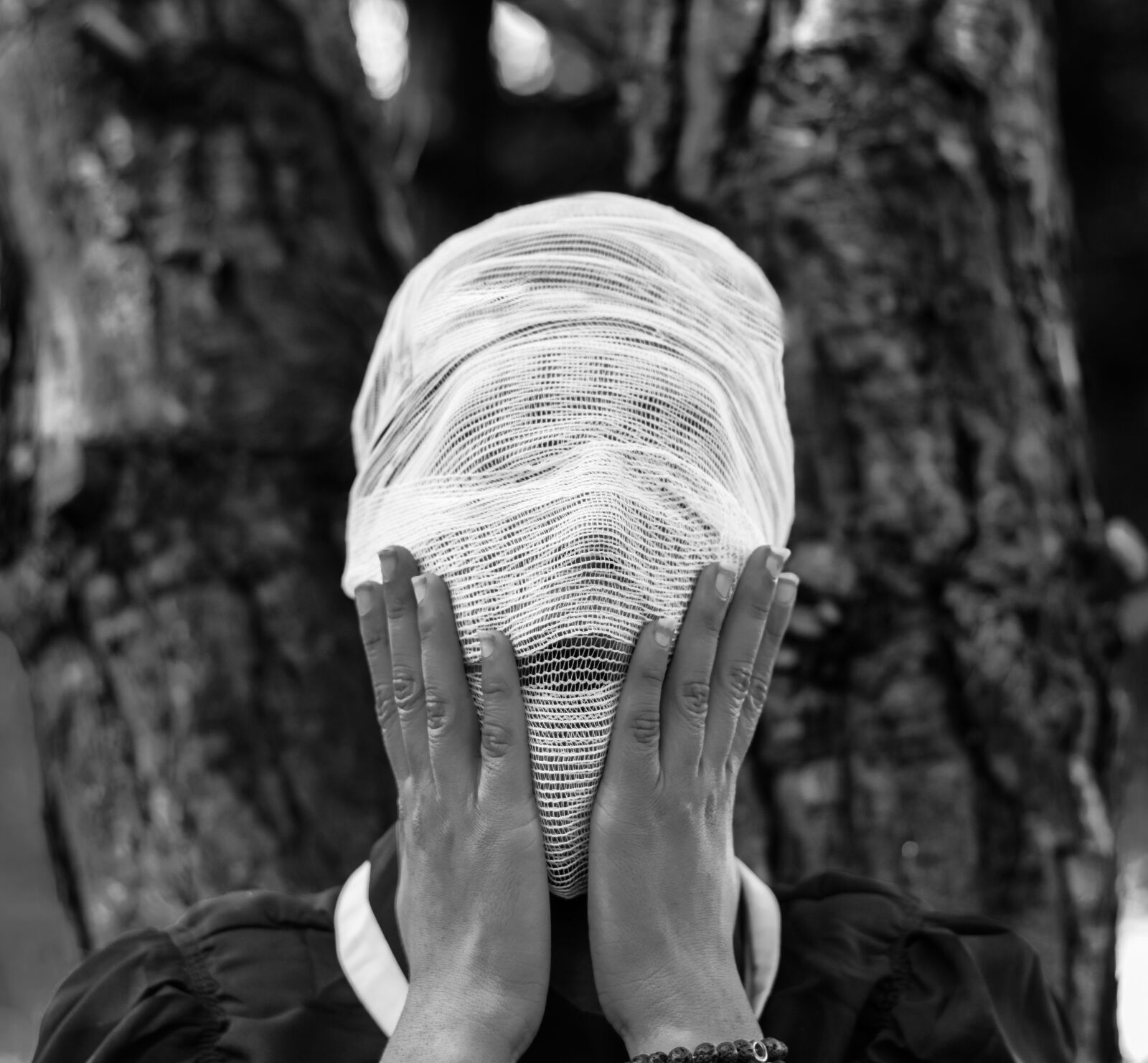 Nikon D5300 sample photo. Scream, fear, black photography