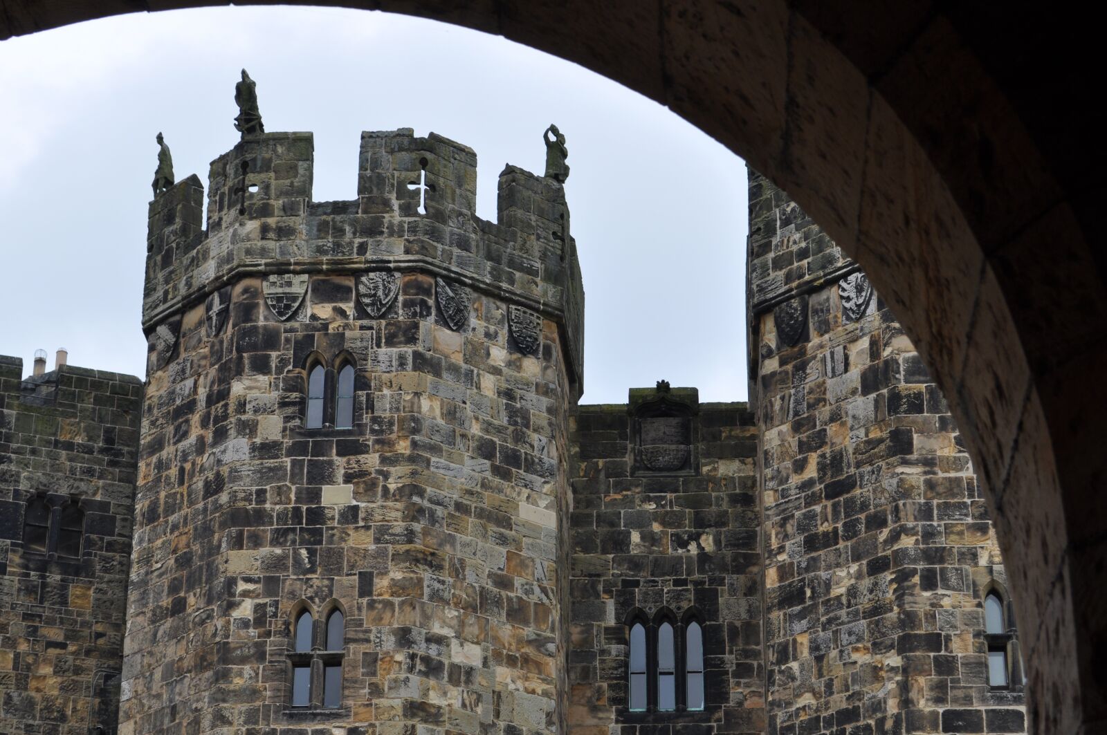 Nikon D5000 sample photo. Castle, fortress, britain photography