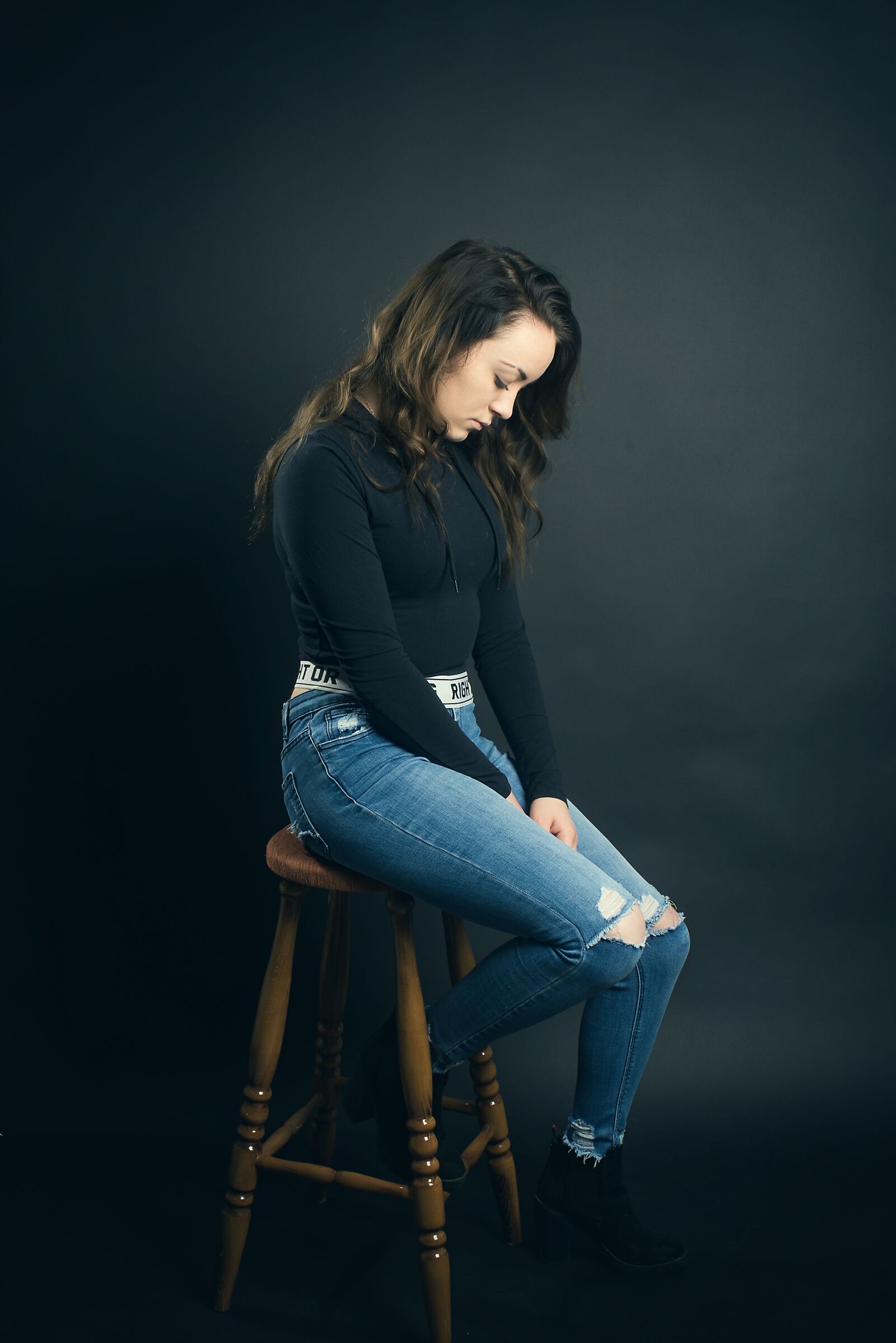 Nikon D7200 sample photo. Girl, sitting, young photography