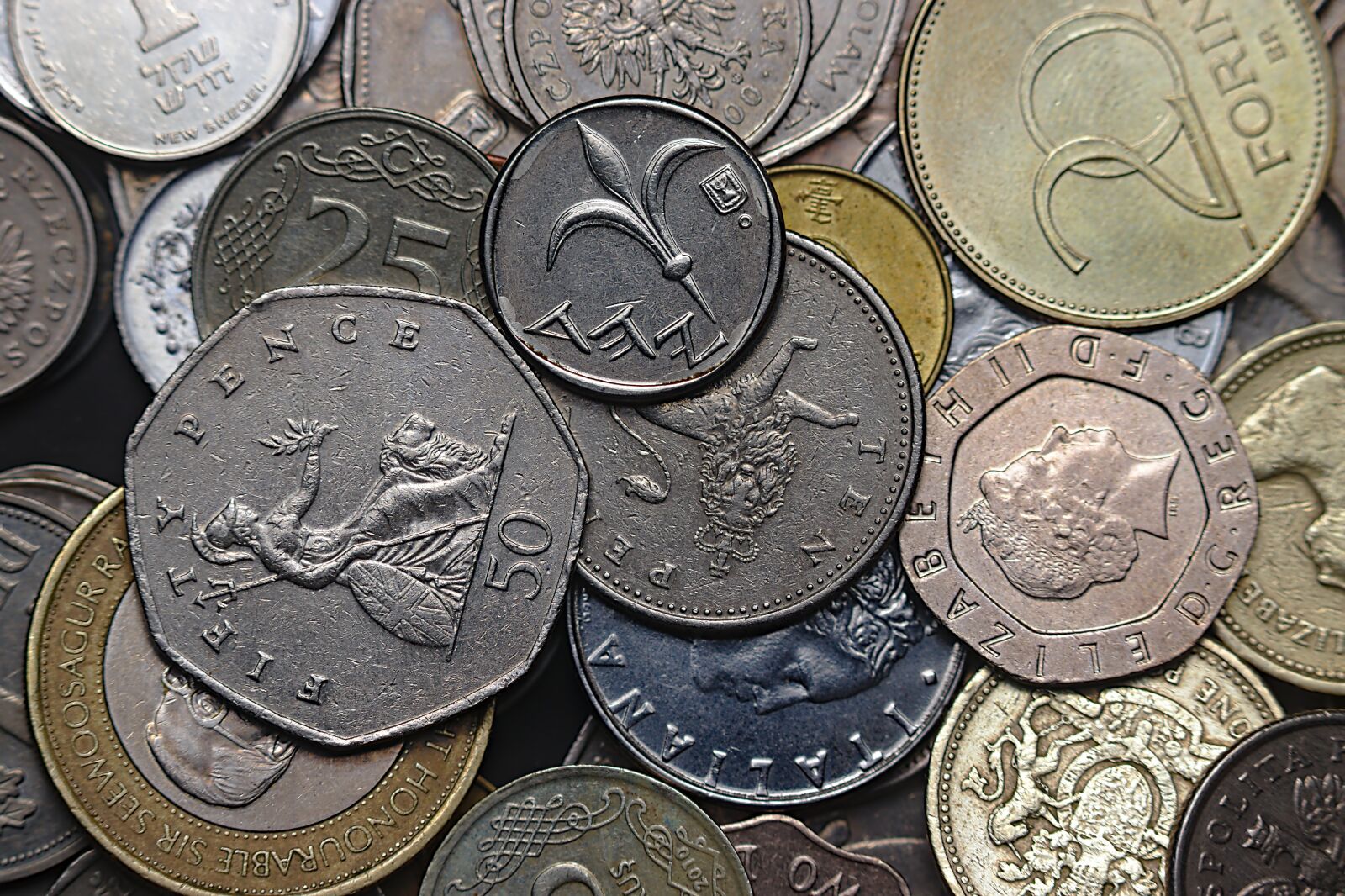Canon EOS 77D (EOS 9000D / EOS 770D) sample photo. Coins, collection, vacations photography