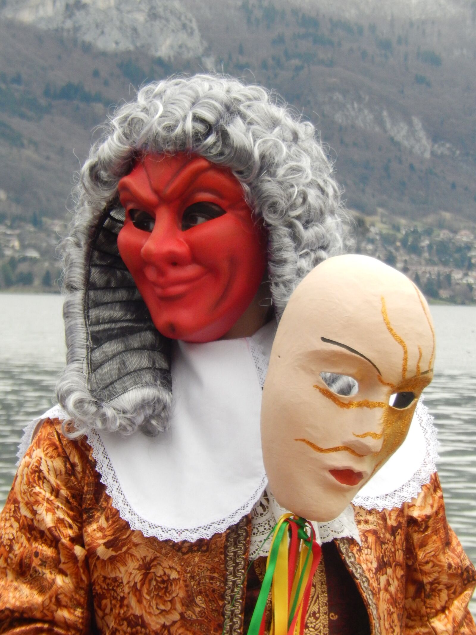 Nikon Coolpix S9500 sample photo. Mask, carnival annecy, disguise photography