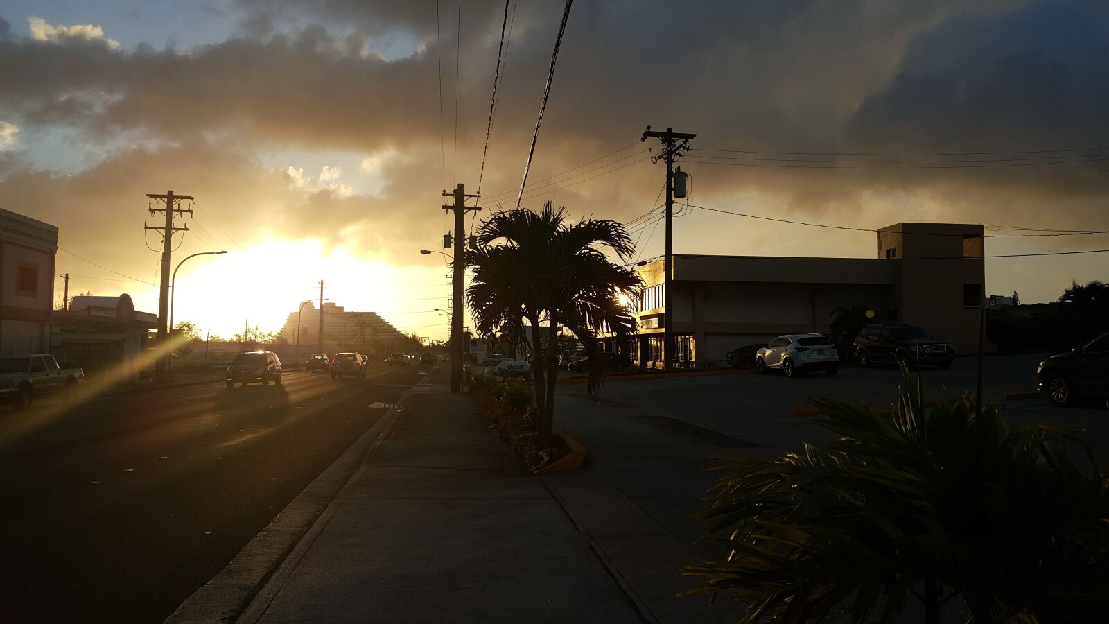 Samsung Galaxy Note5 sample photo. Guam, sunset, twilight photography