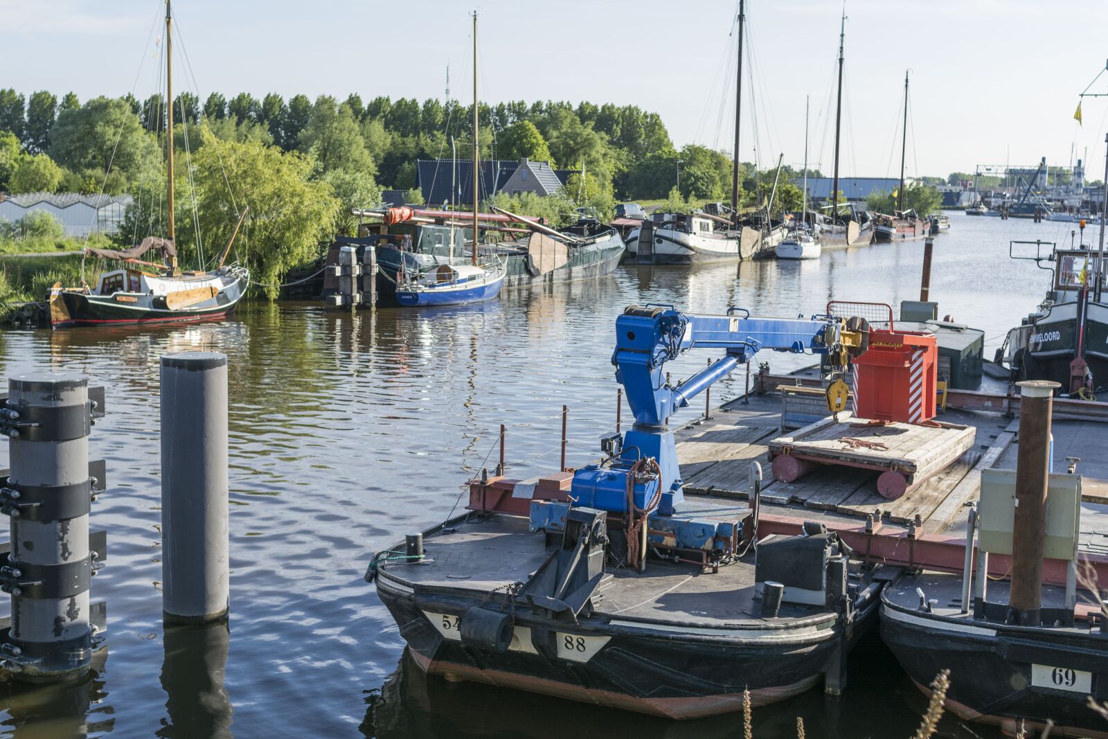 Nikon D5200 sample photo. Boats, alkmaar, houseboat photography
