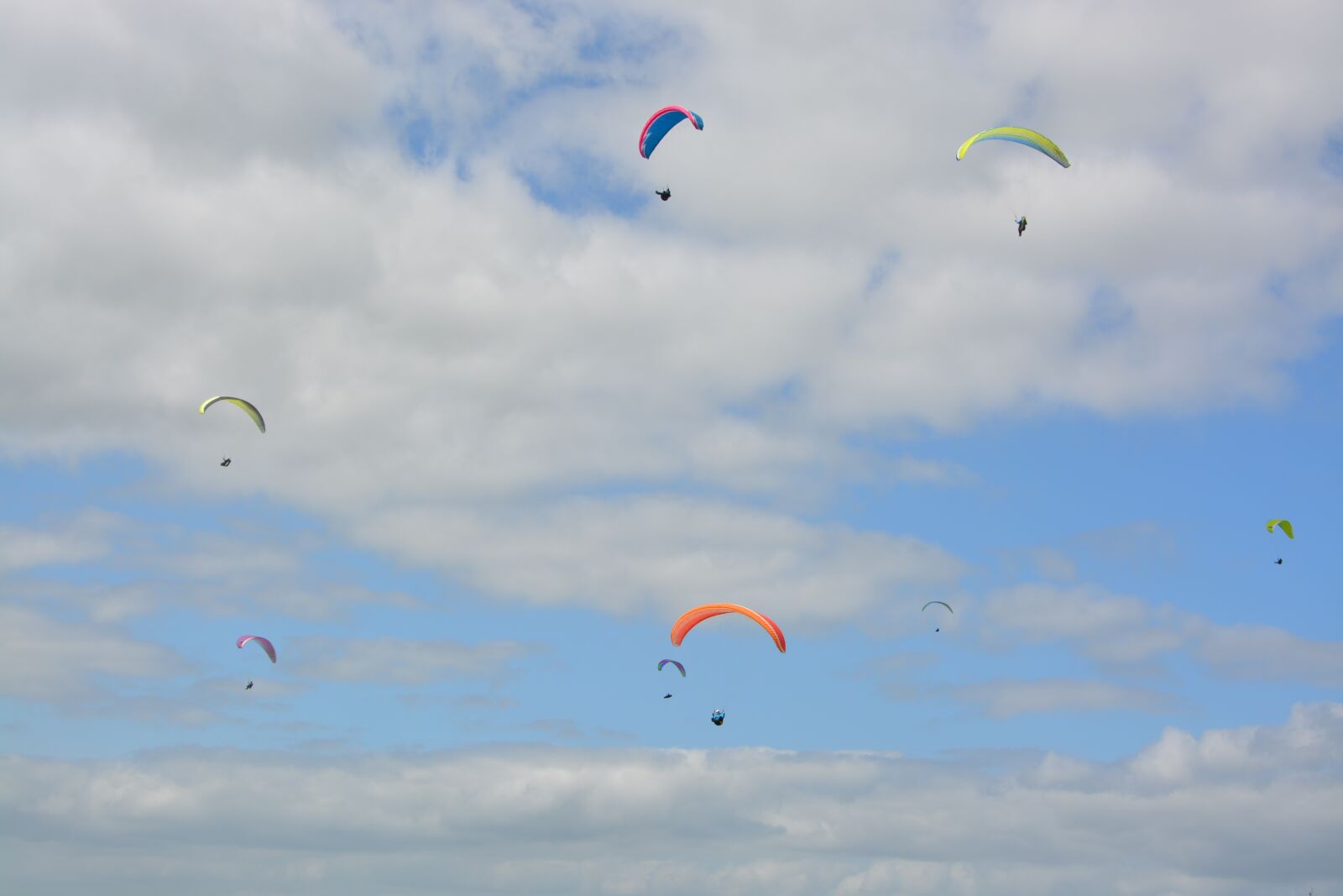 Nikon D5200 sample photo. Paragliders, paragliding, panoramic views photography