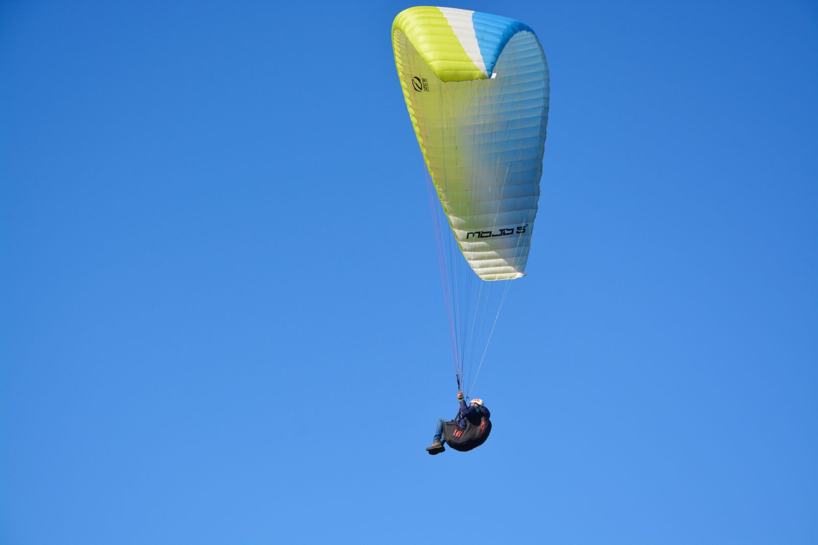 Nikon D5200 sample photo. Paragliding, paraglider, adventure photography