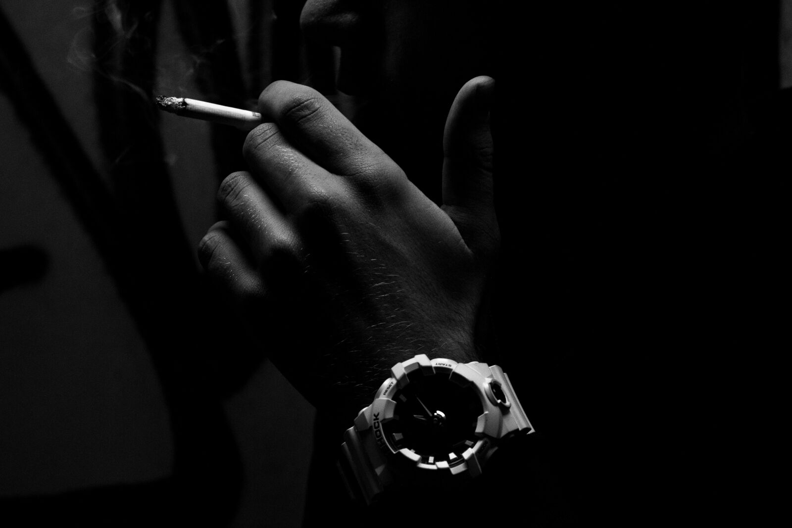 Canon EOS 1200D (EOS Rebel T5 / EOS Kiss X70 / EOS Hi) sample photo. Cigarette, watch, tobacco photography