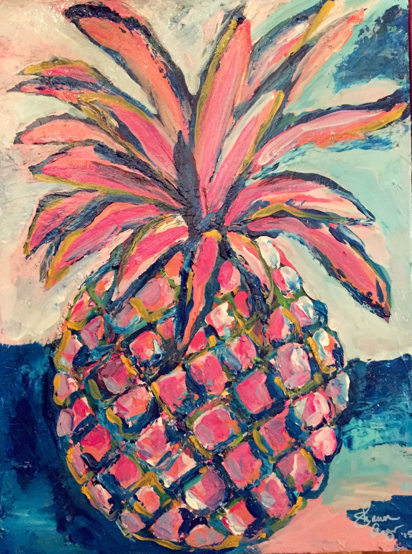 Apple iPhone 6 sample photo. Tropical, fruit, pineapple photography