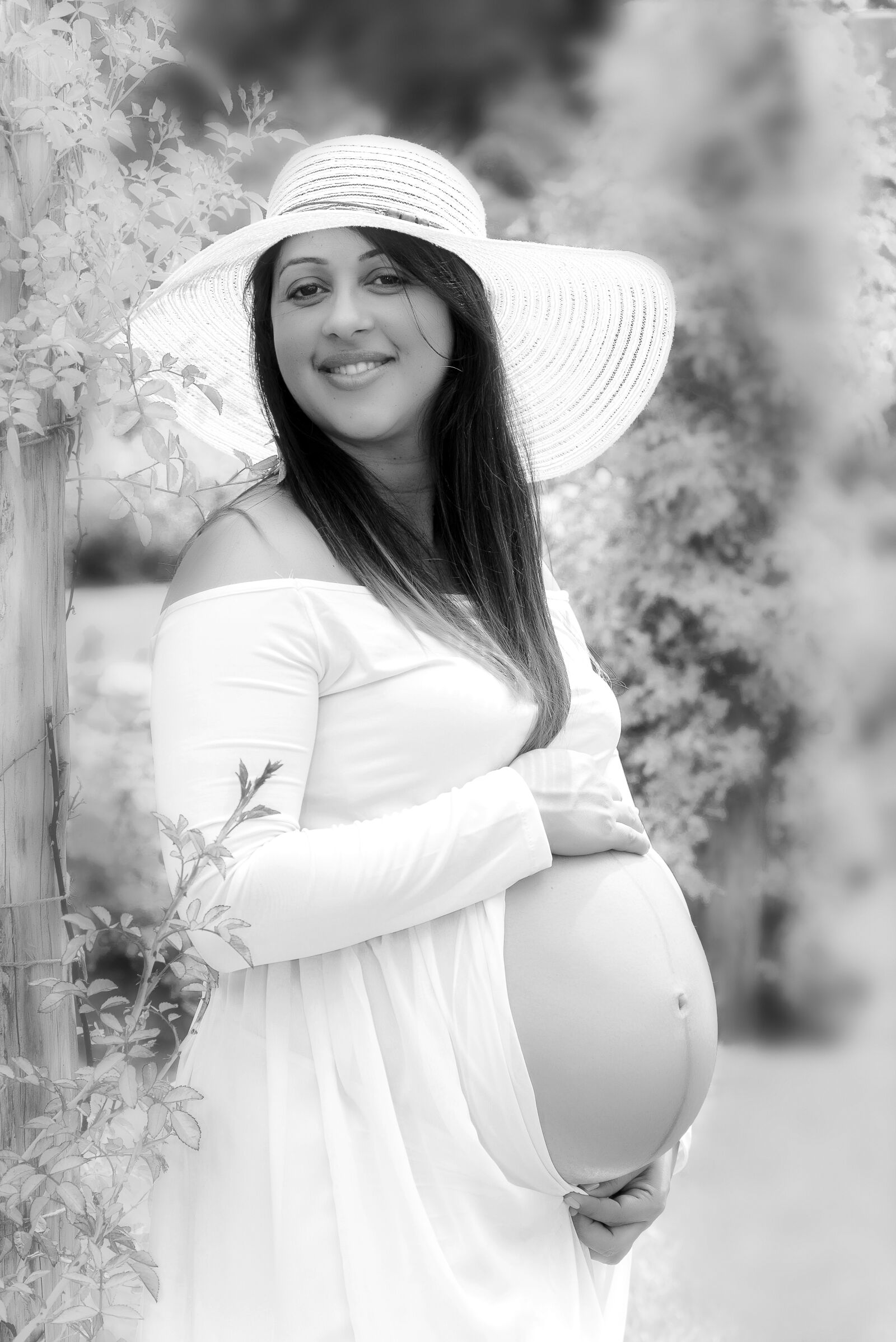 Nikon D610 sample photo. Pregnant girl, pregnant woman photography