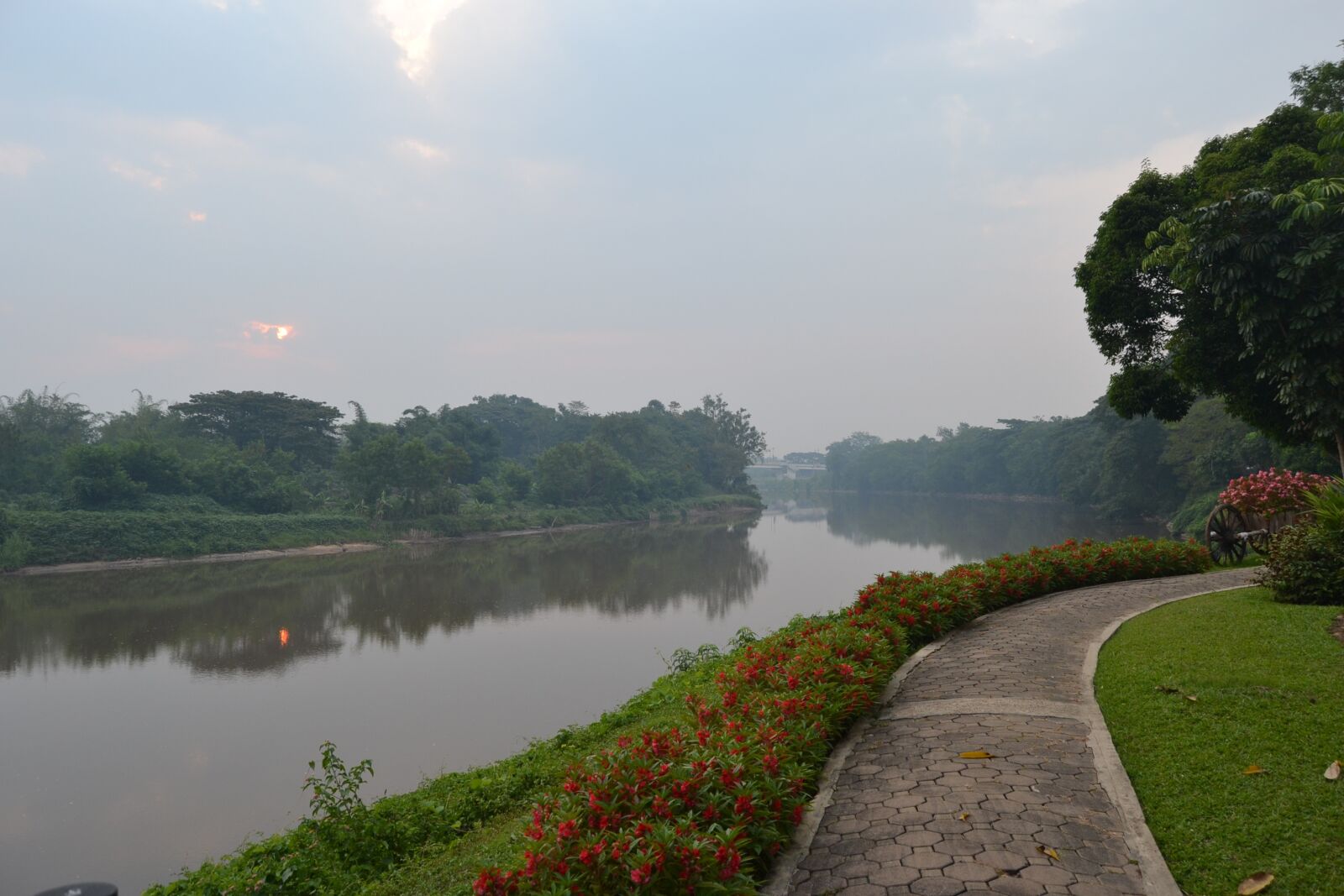 Nikon D3100 sample photo. Dawn, chiang rai, thailand photography