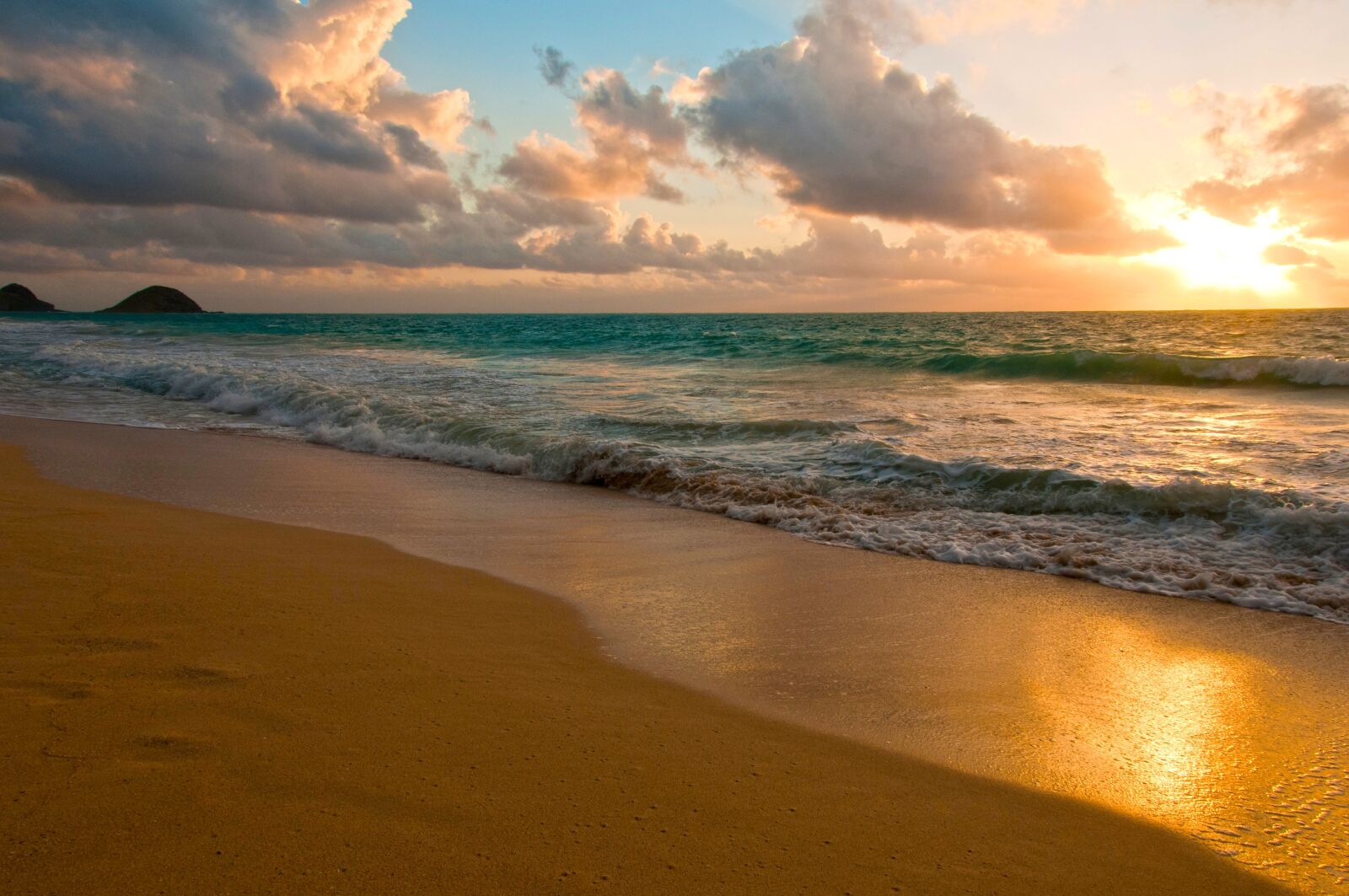 Nikon D300 sample photo. Hawaii, beach, sunrise photography