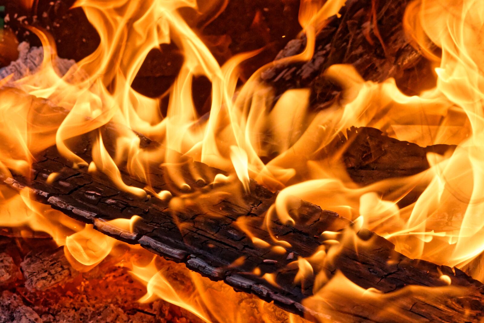 Nikon D7200 sample photo. Fire, flame, wood photography