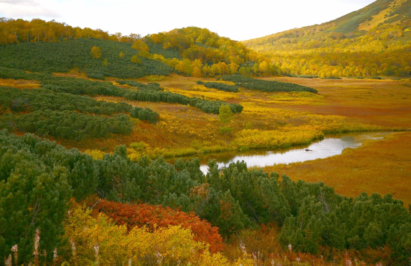 Canon EOS 5D sample photo. Lake, mountains, tundra photography