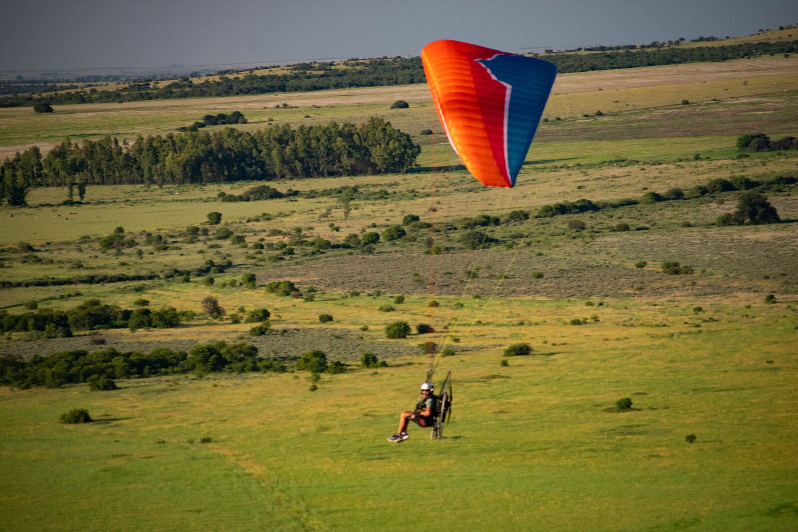 Nikon D3400 sample photo. Paramotor, flight, paragliding photography