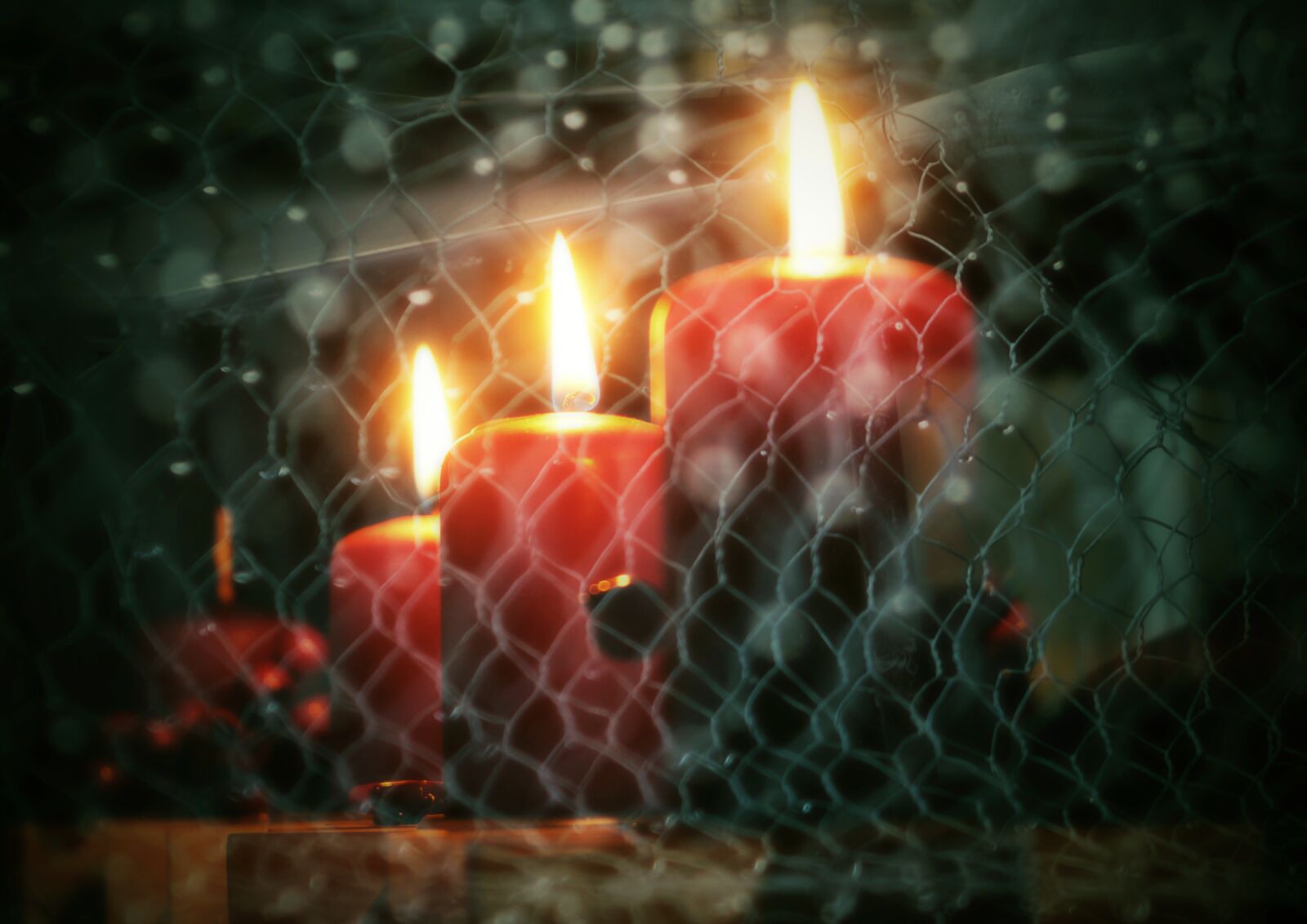 Sony SLT-A57 + Minolta AF 50mm F1.7 sample photo. Christmas, candles, candlestick photography