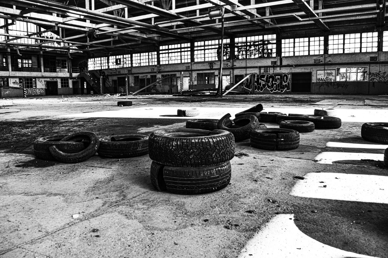Nikon D3300 sample photo. Hangar, old, building photography