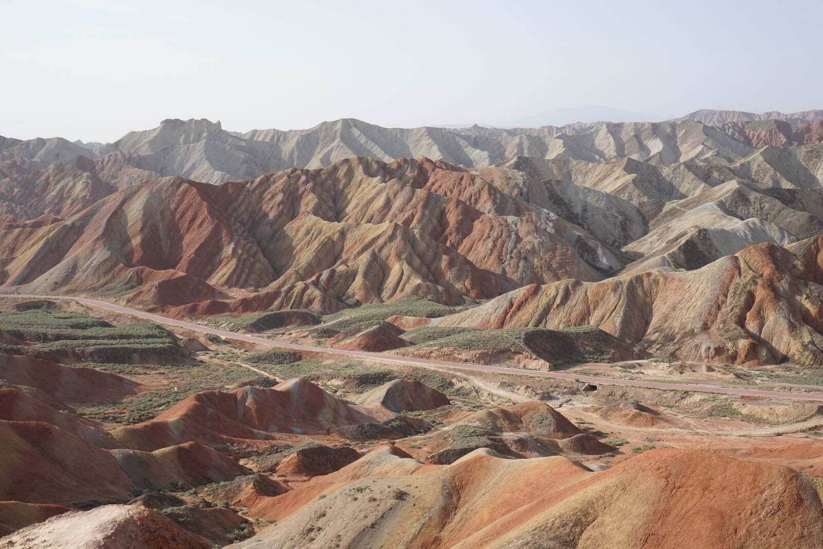 Sony a6000 + Sony E 35mm F1.8 OSS sample photo. Zhangye, danxia, colorful photography