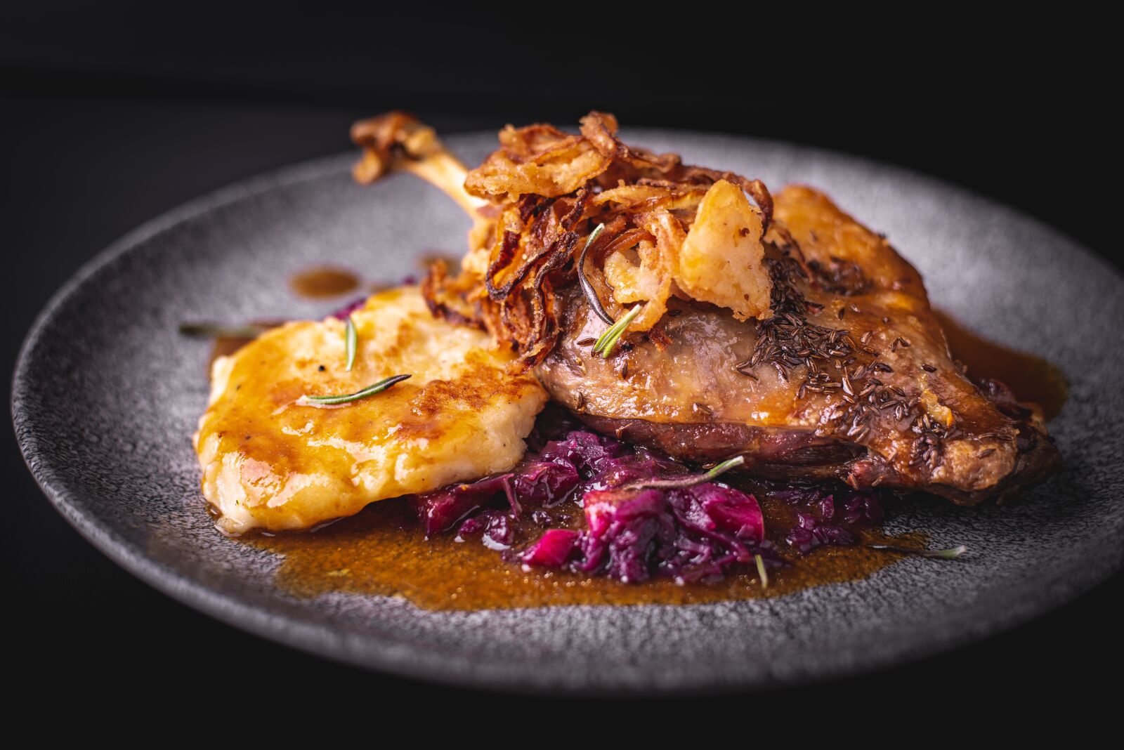 Nikon D610 sample photo. Roast goose, food, czech photography