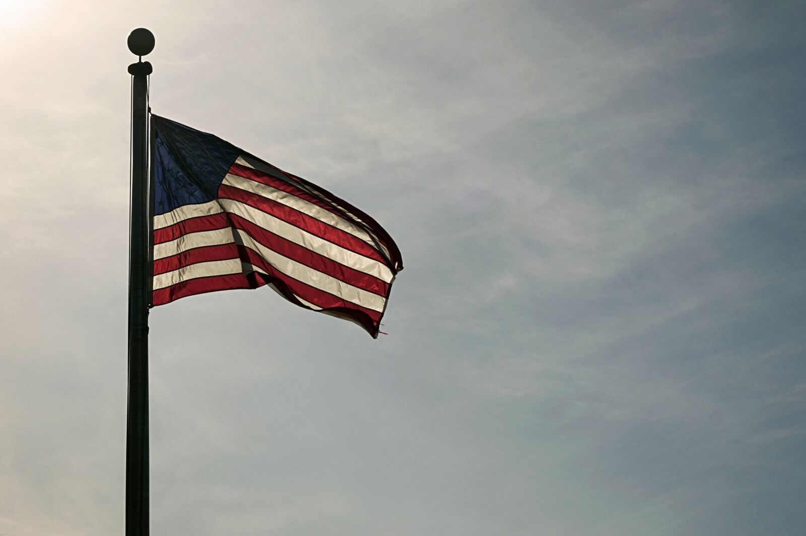 Nikon D3200 sample photo. American flag, patriotic, flag photography