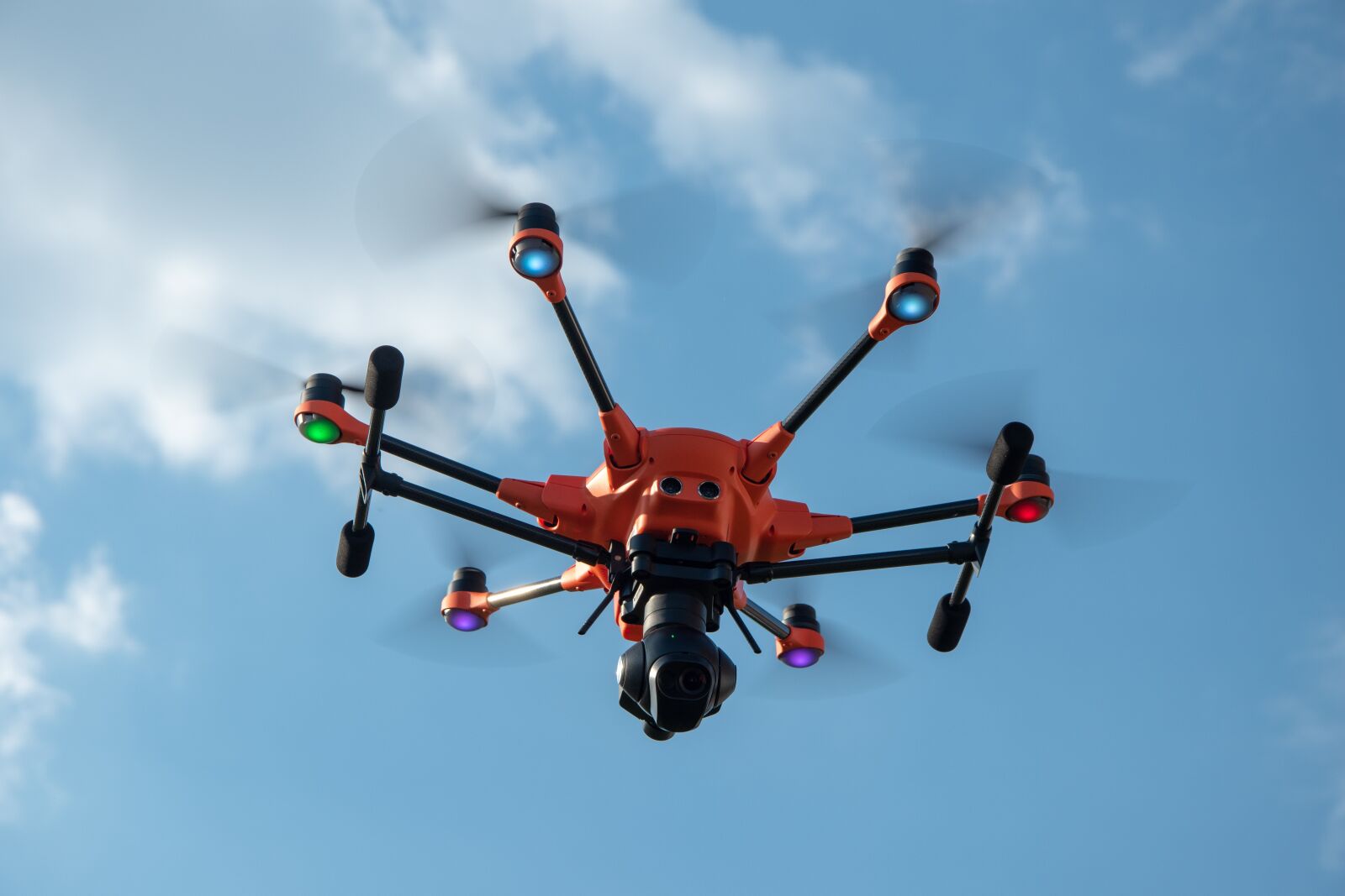 Nikon D5500 sample photo. Drone, thermal imaging, hexacopter photography