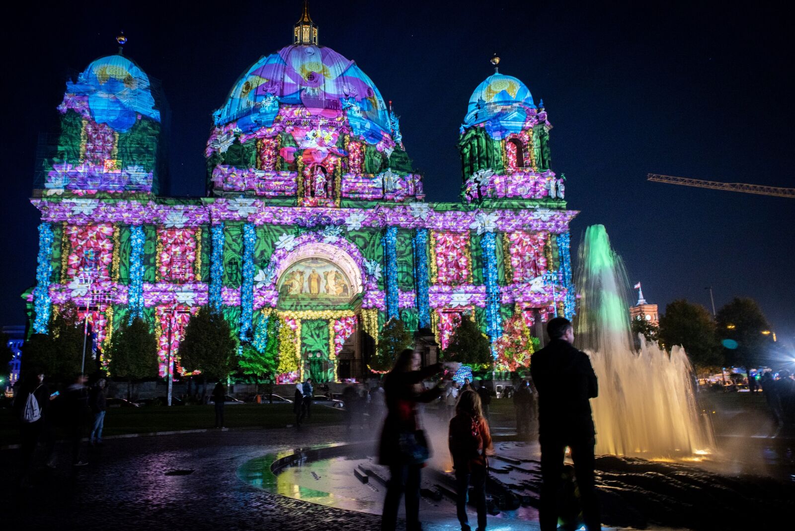 Tamron SP 24-70mm F2.8 Di VC USD sample photo. Berlin, berlin lights up, 2018 photography