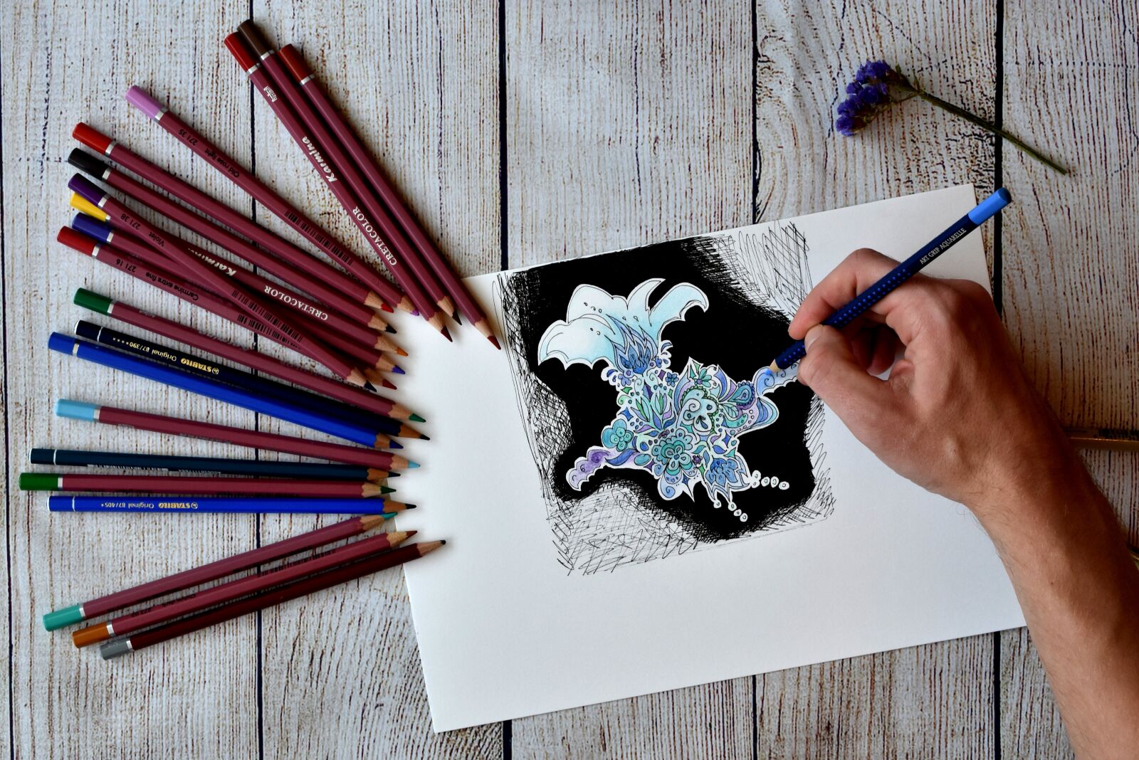 Nikon D3400 sample photo. Artist, drawing, illustrator photography