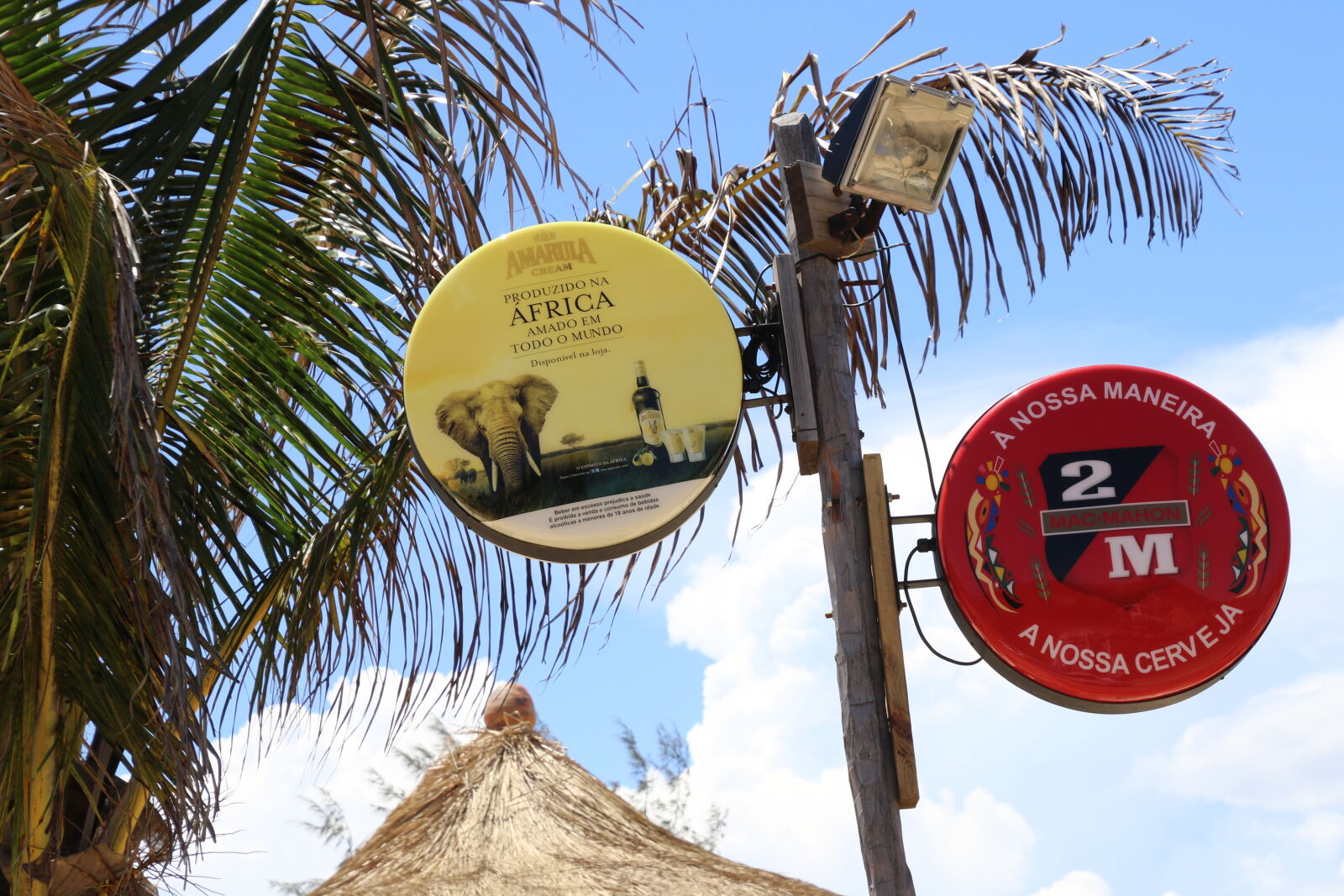 Canon EOS 7D Mark II sample photo. Blue, sky, drinks, fun photography