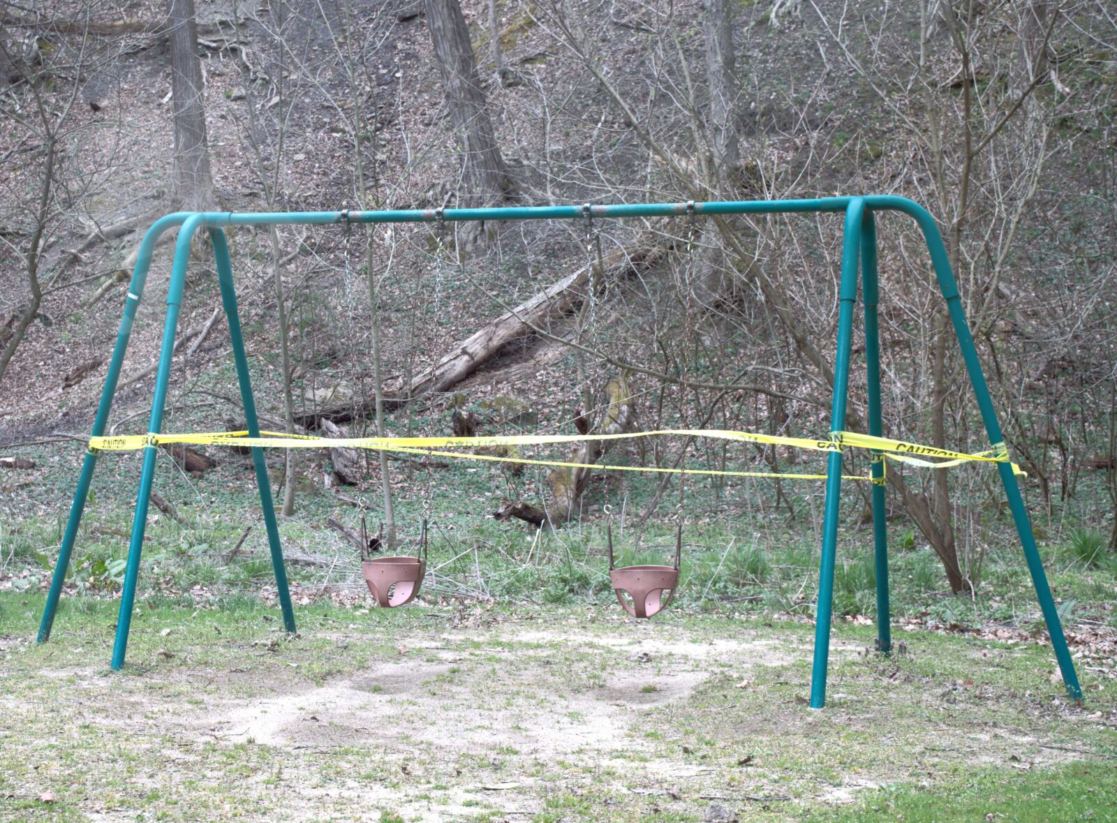 Nikon D5300 sample photo. Stay safe, playground, closed photography