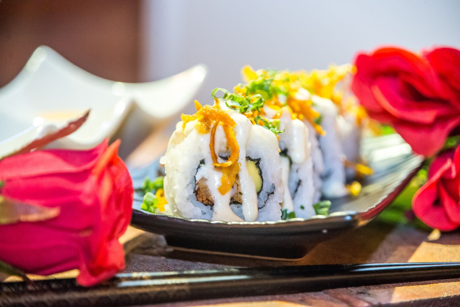 Nikon D610 sample photo. Sushi, roll, picture photography