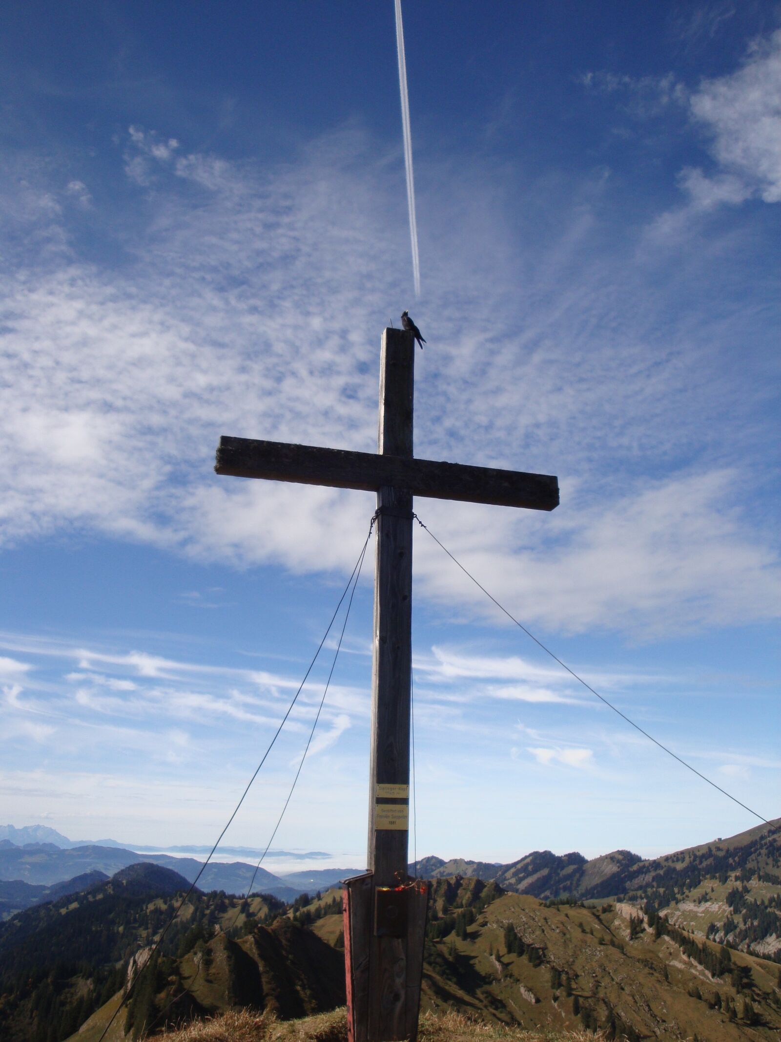 Sony Cyber-shot DSC-W170 sample photo. Cross, sky, crucifixion photography