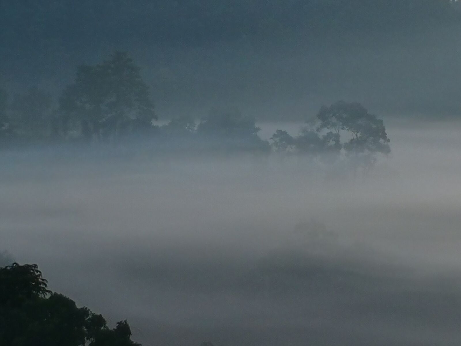 HUAWEI Mate 10 Pro sample photo. Foggy, mountain, view photography