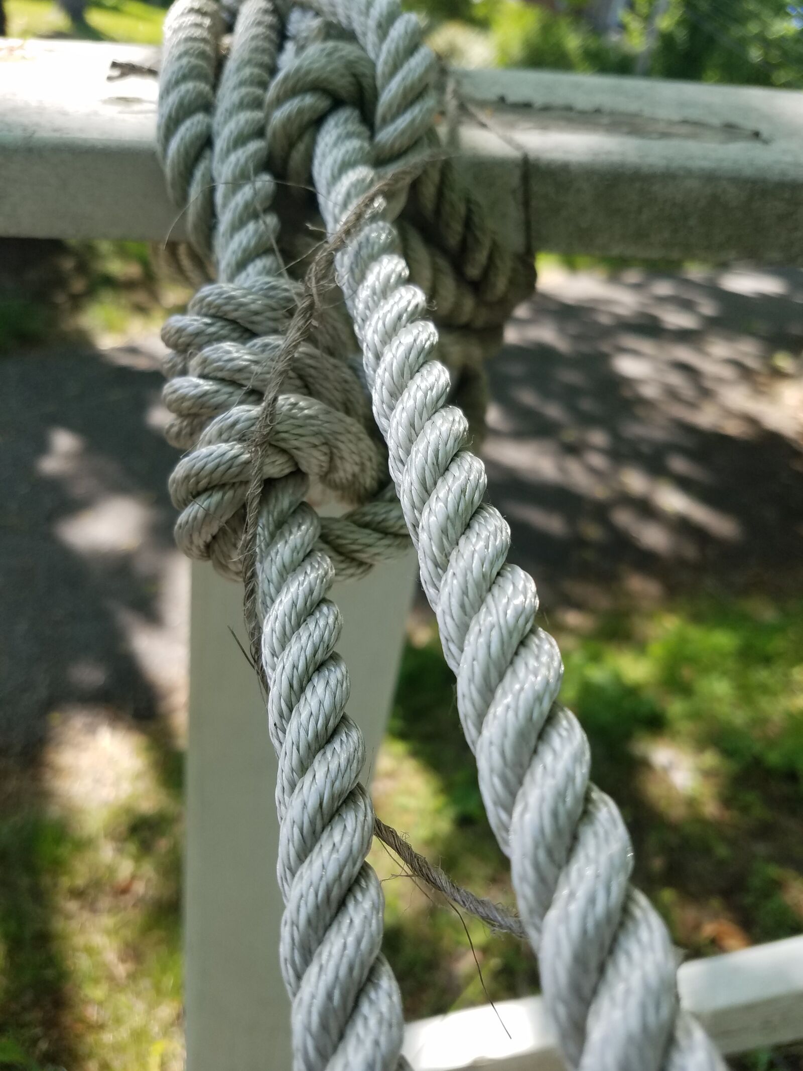 Samsung Galaxy S7 Edge sample photo. Rail, rope, nautical photography