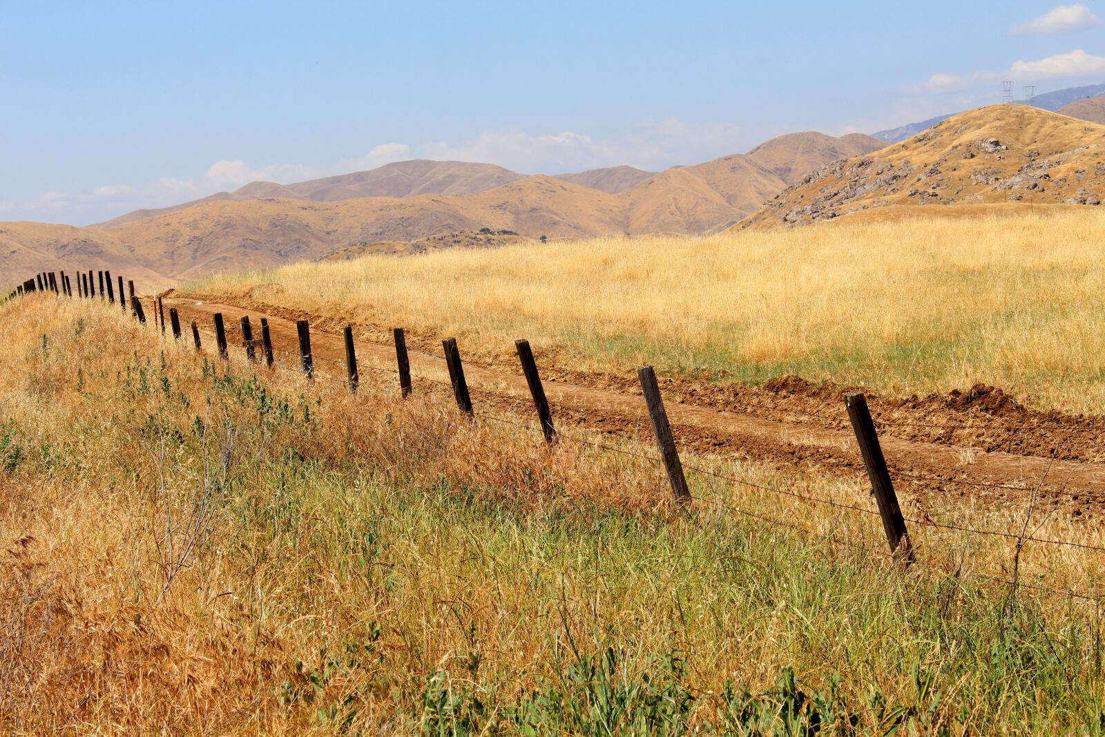 Canon EOS 700D (EOS Rebel T5i / EOS Kiss X7i) sample photo. Landscape, fencing, barbed wire photography